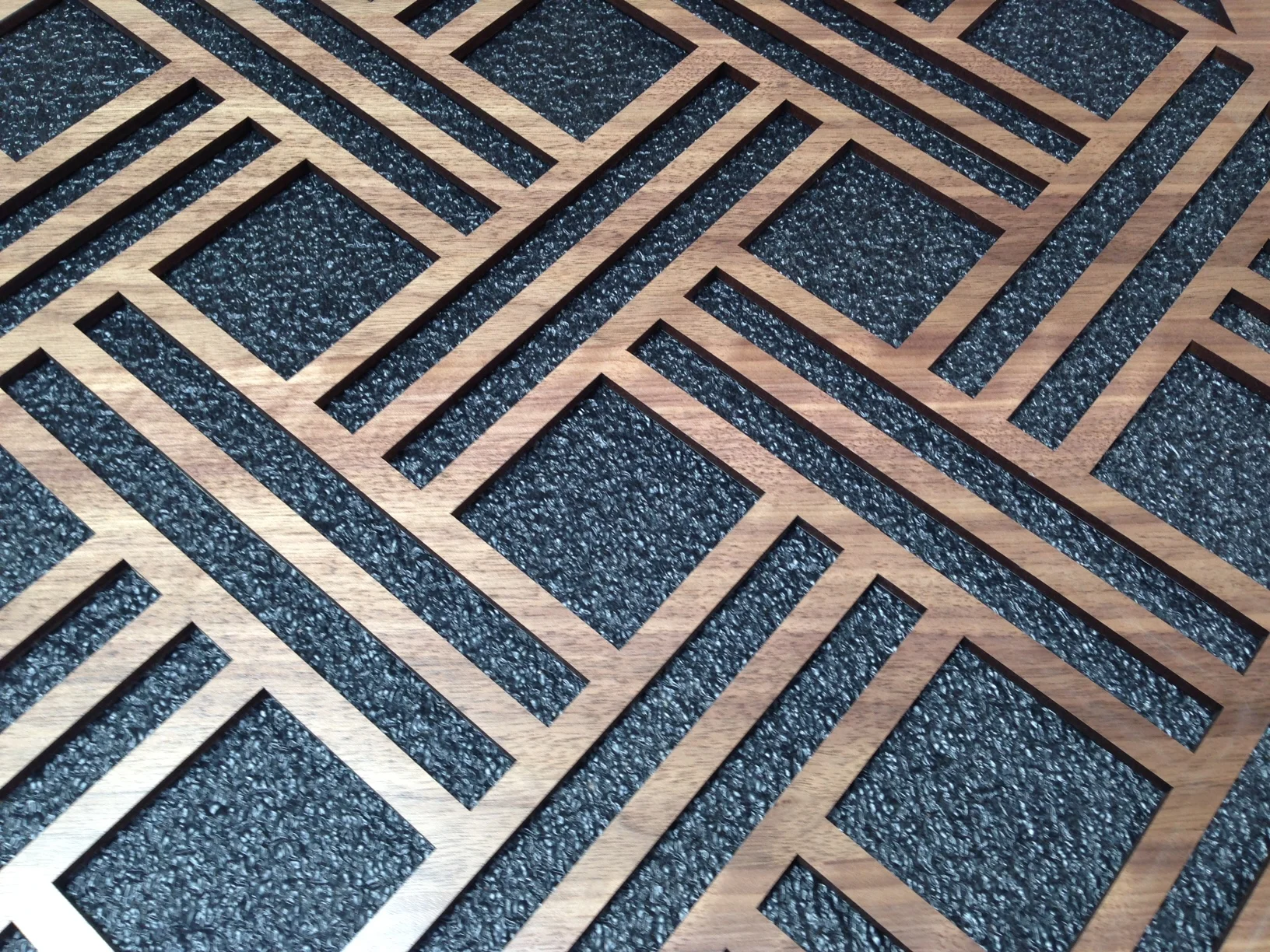 Open Basketweave Laser Cut Pattern — Lightwave Laser