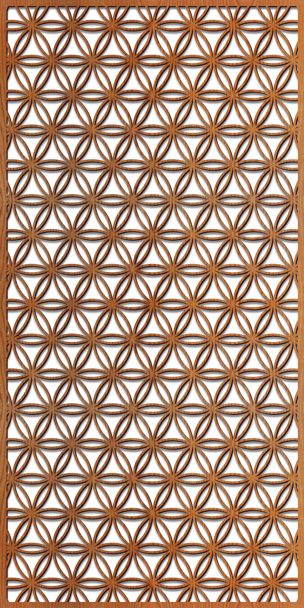 Flower Of Life Laser Cut Pattern Lightwave Laser