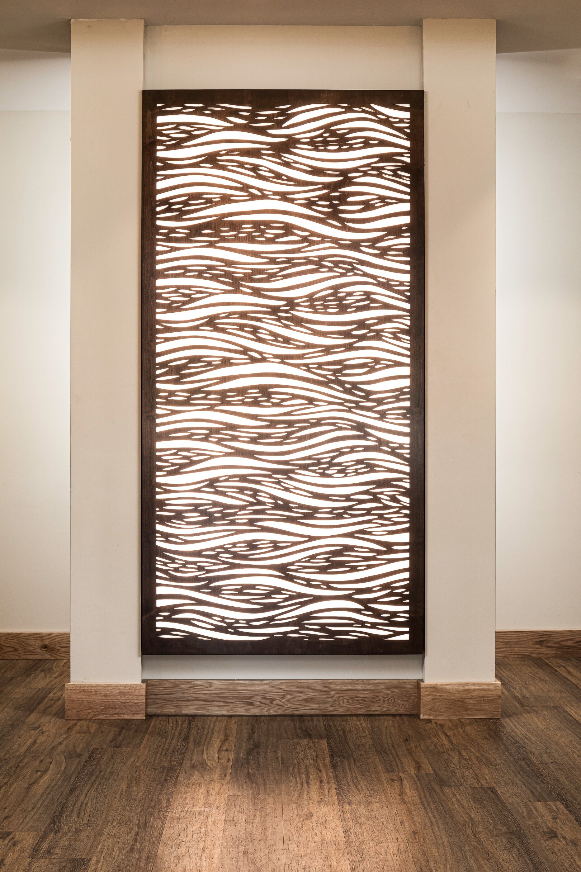 Waterfall Laser Cut Pattern — Lightwave Laser