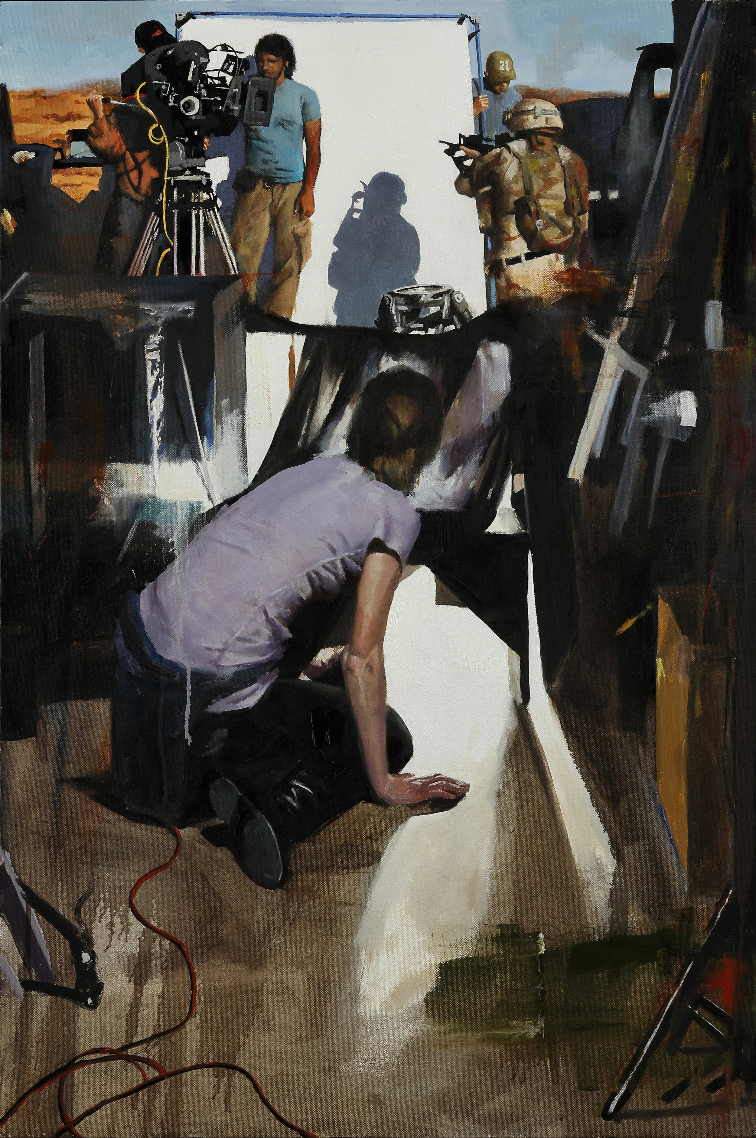 The Veil of Illusion 24x36 oil on canvas