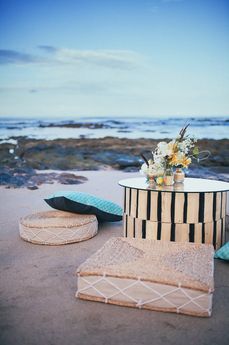 Beach wedding in Playa Langosta