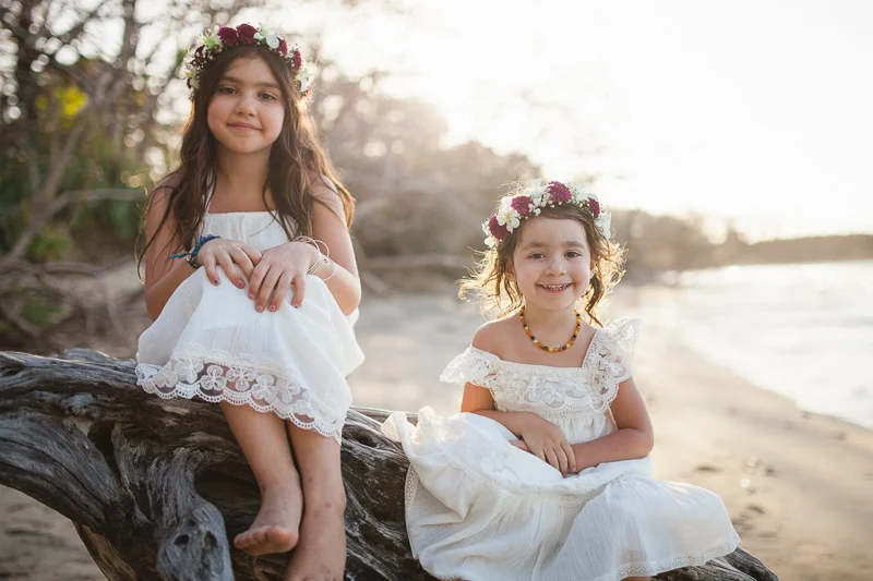 beautiful flower girls