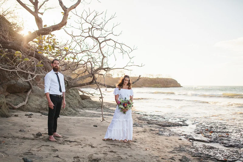 bohemian inspired elopement