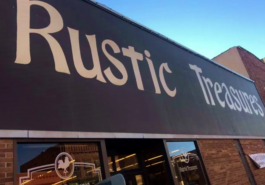 Boutique thrift store, Rustic Treasures, in Wayne, NE