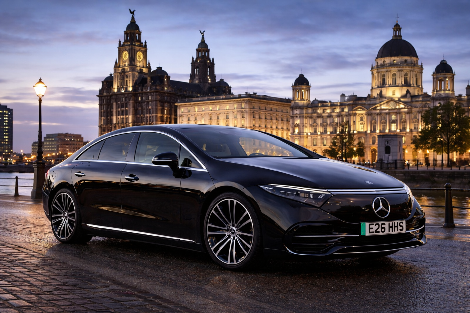 Electric chauffeur service for corporate travel in Liverpool
