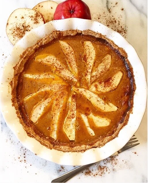 Butternut Squash & Pear Tart