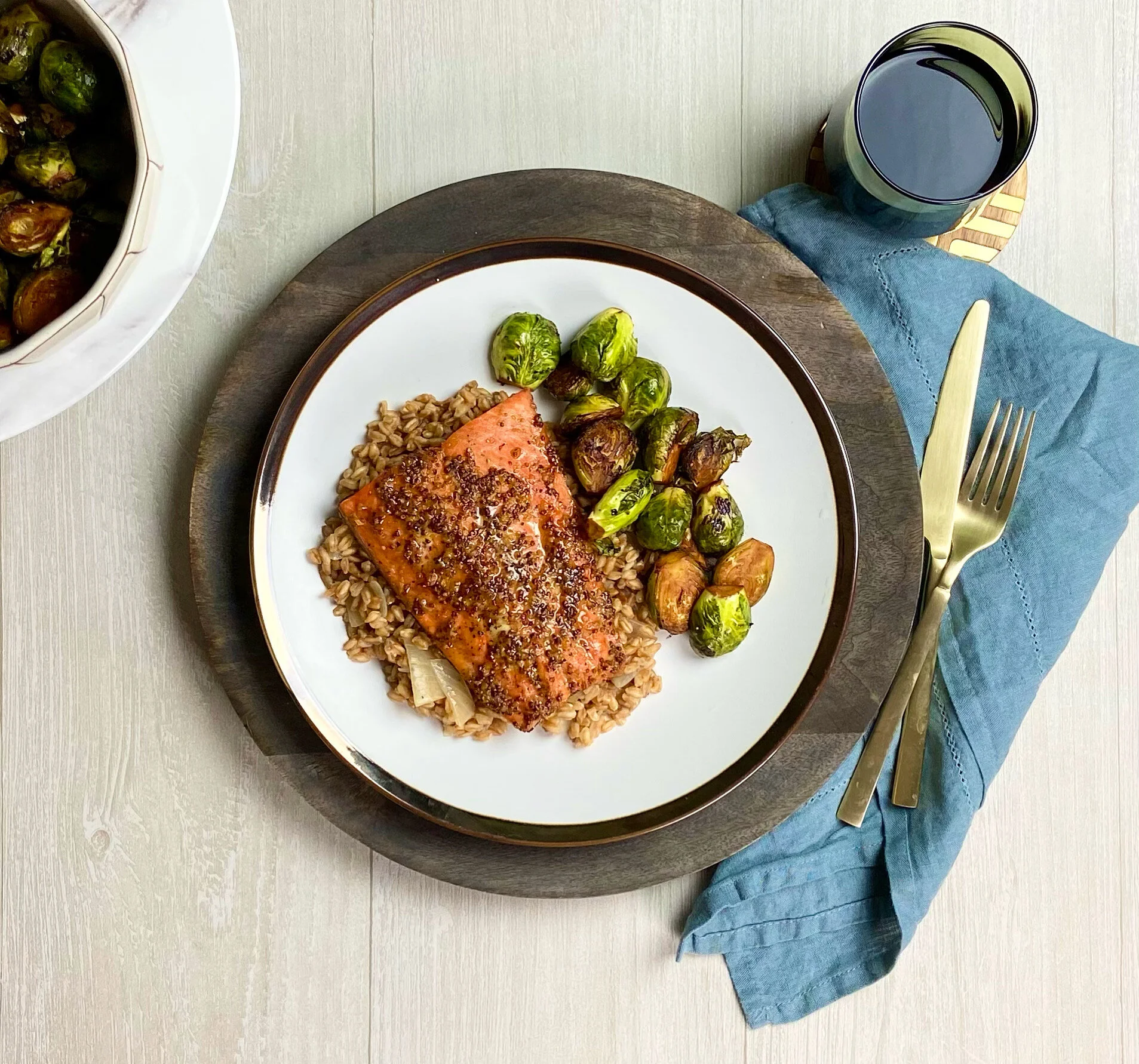 Honey Dijon Glazed Salmon