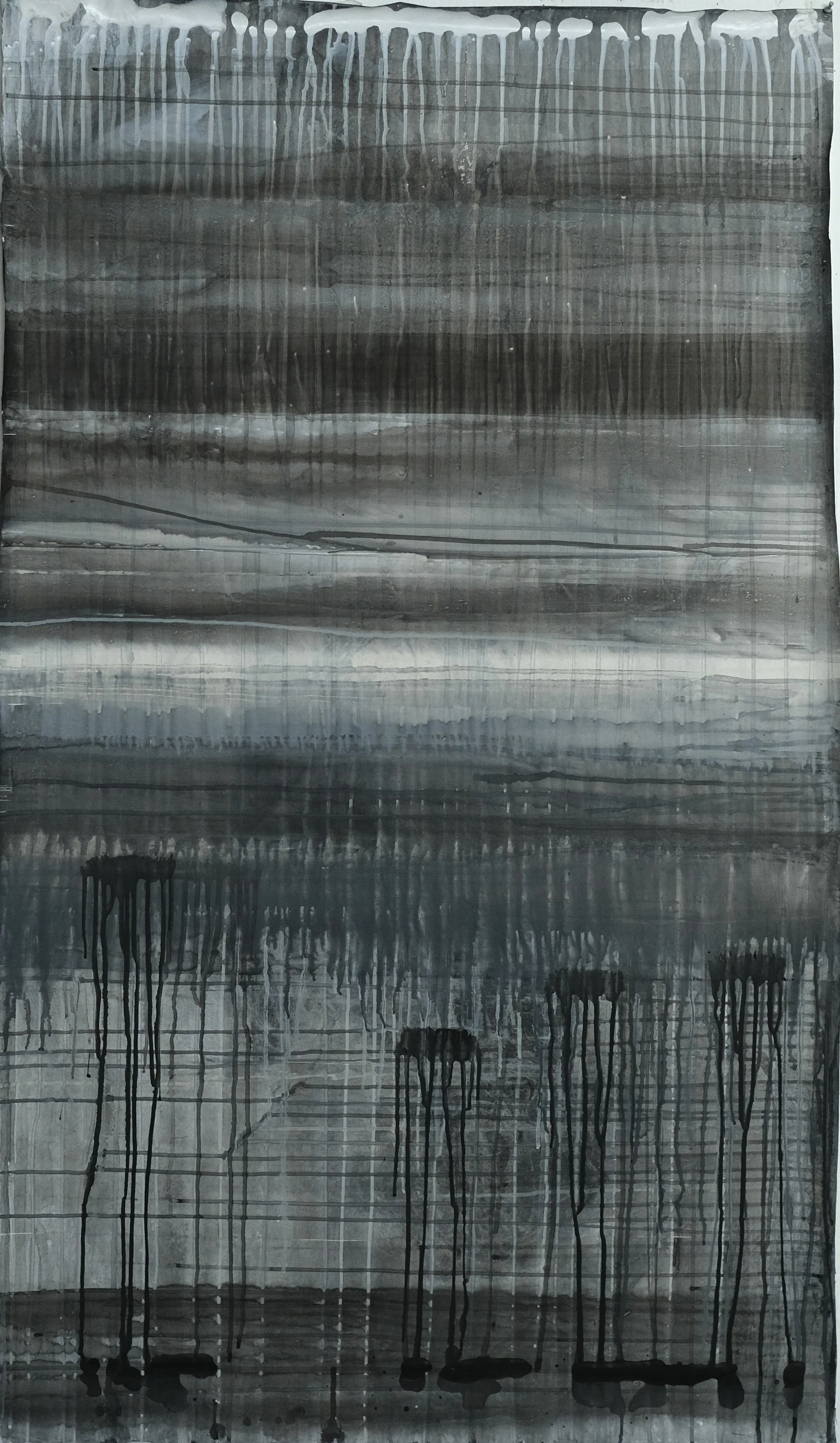  Tide   Acrylic on Tyvek  60” x 35”  