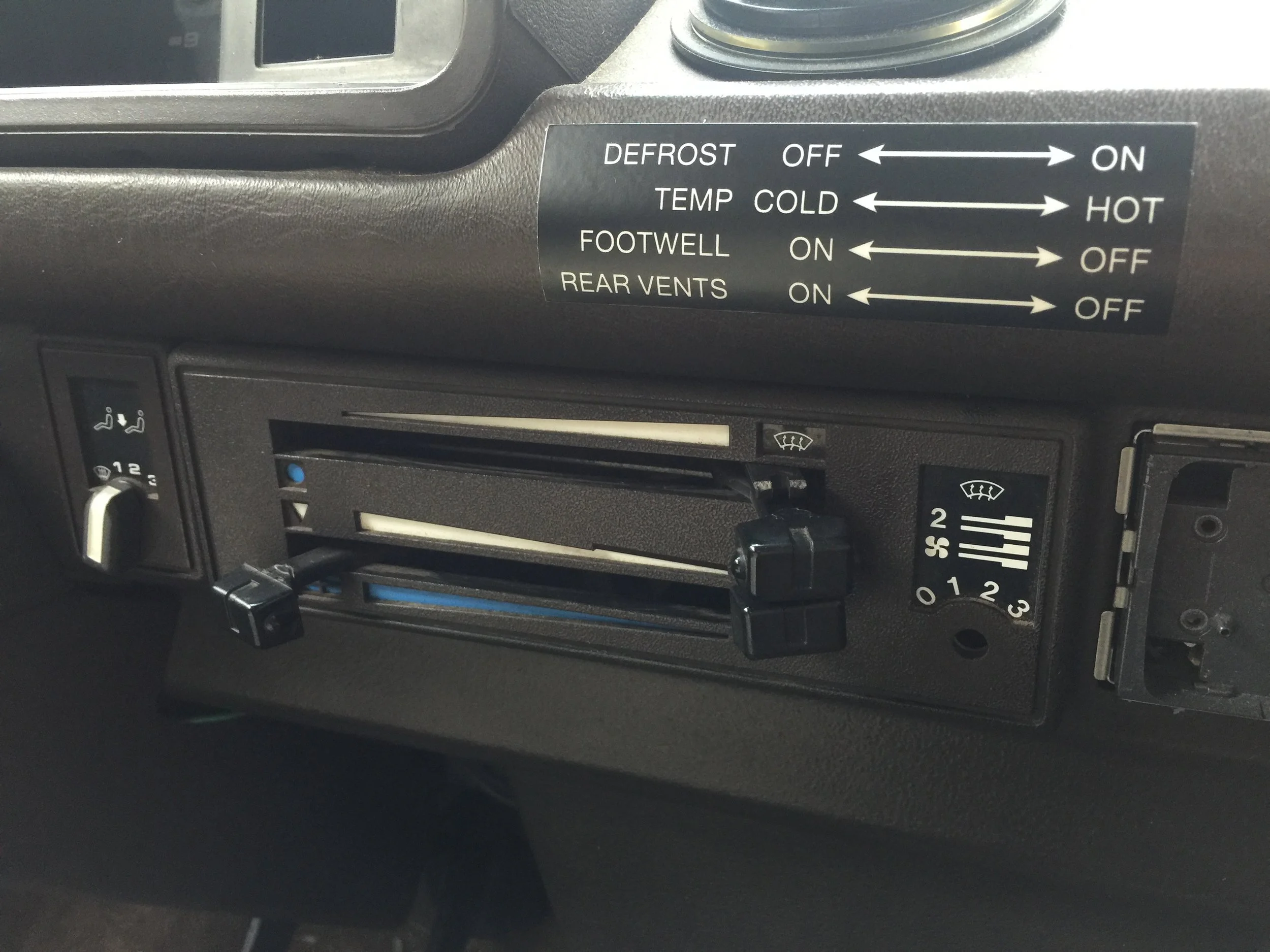 Climate Control Label