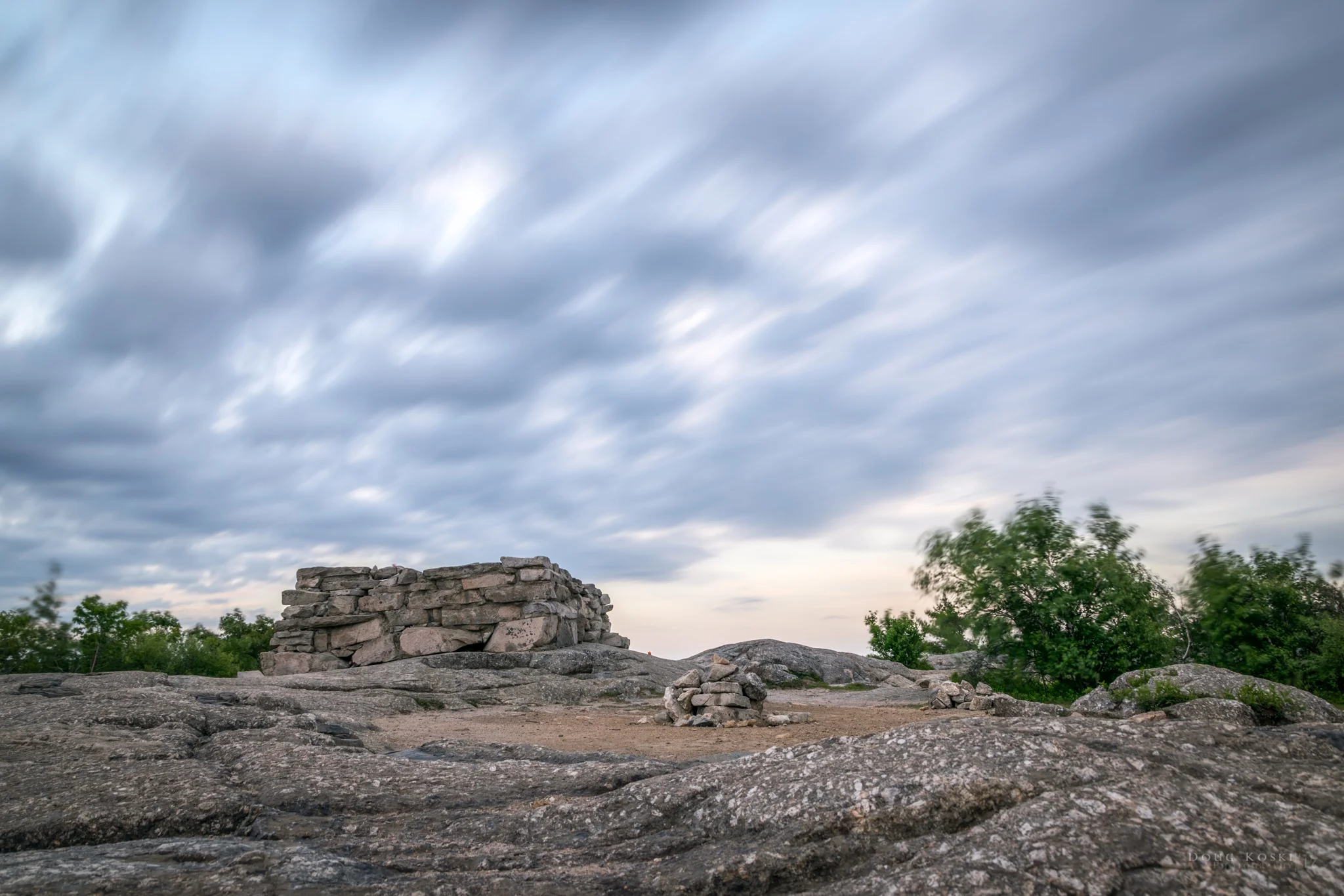 An Evening on Mt. Major