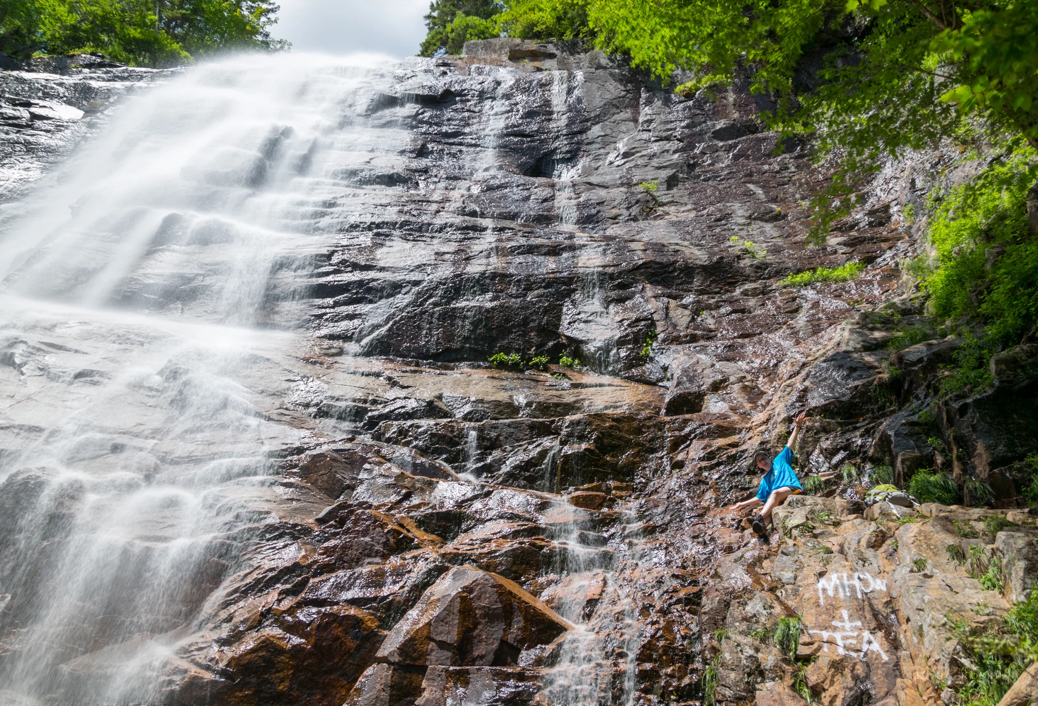 Arethusa Falls Hike with Sinéad