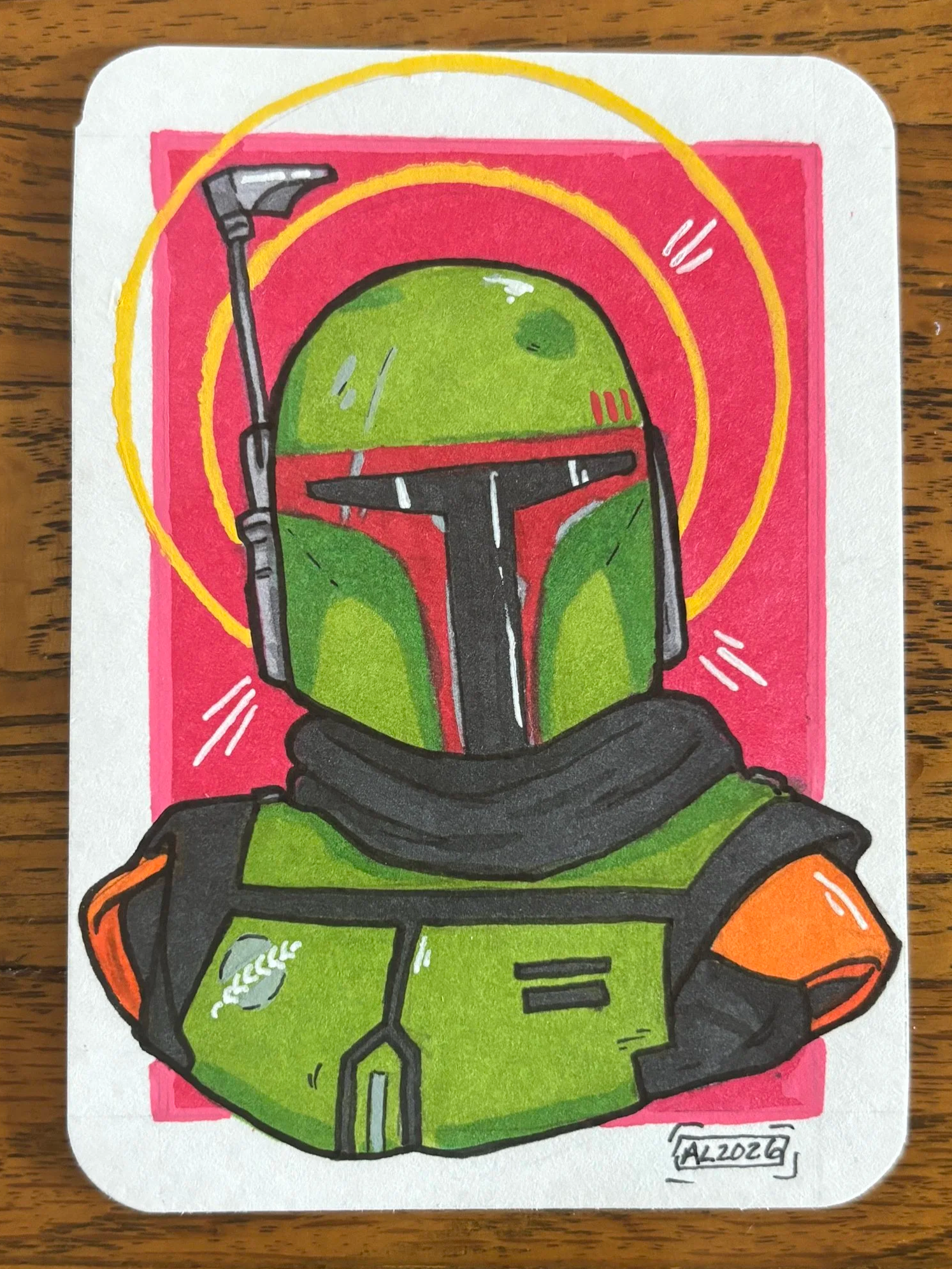 Daimyo Fett V1- Mini Card