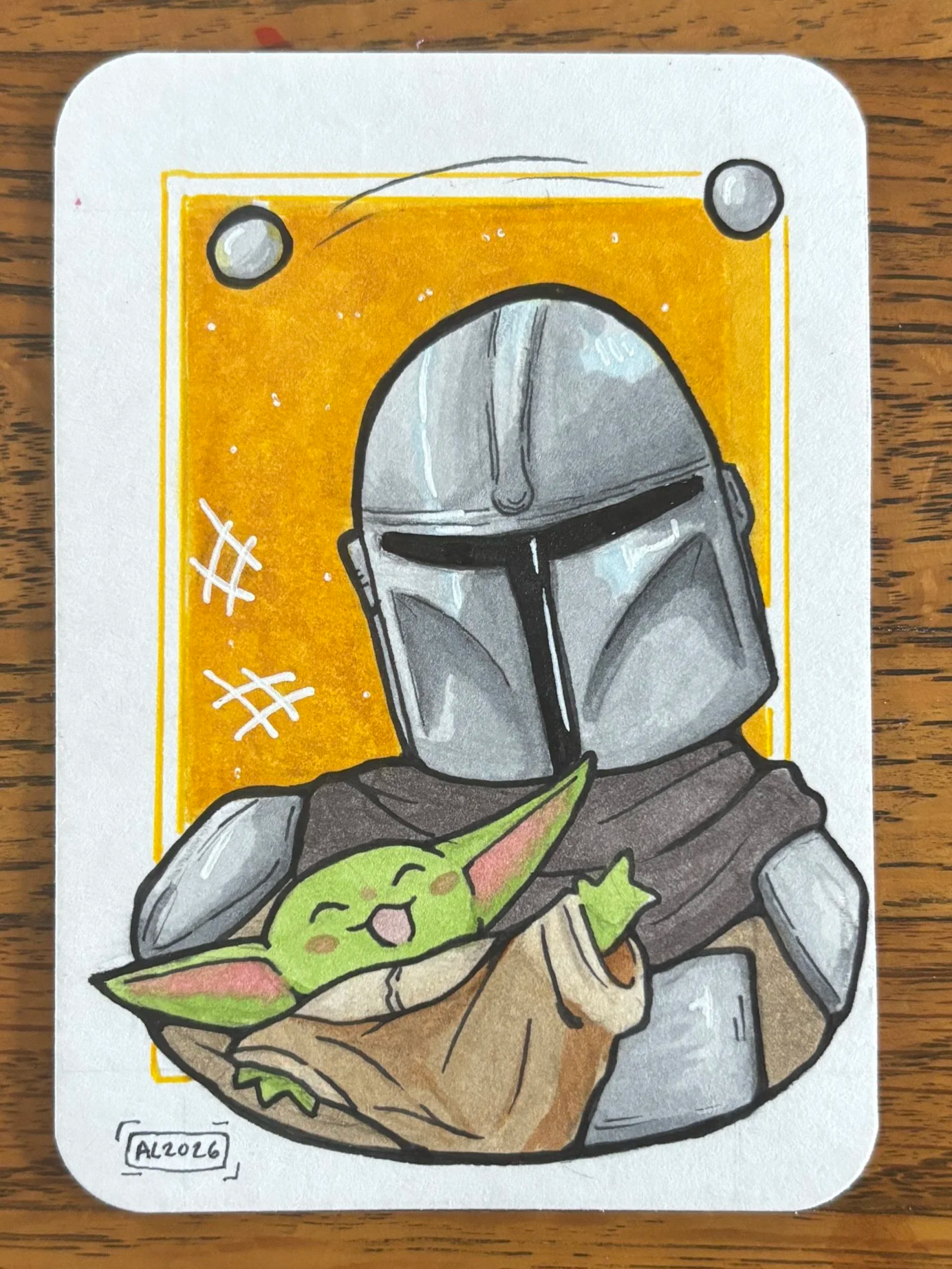 Buir and His Foundling - Mini Card