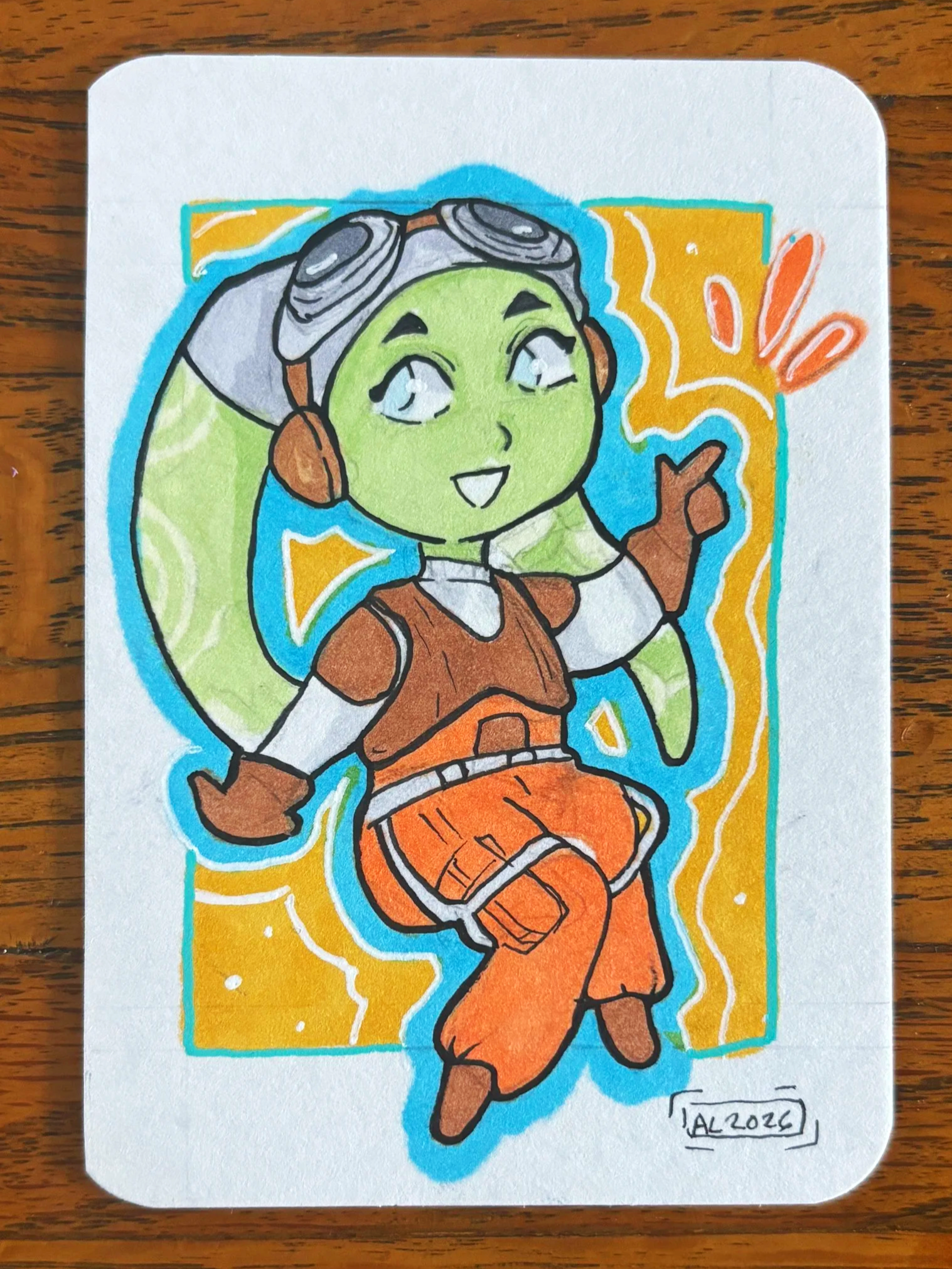 Cutie Hera - Mini Card