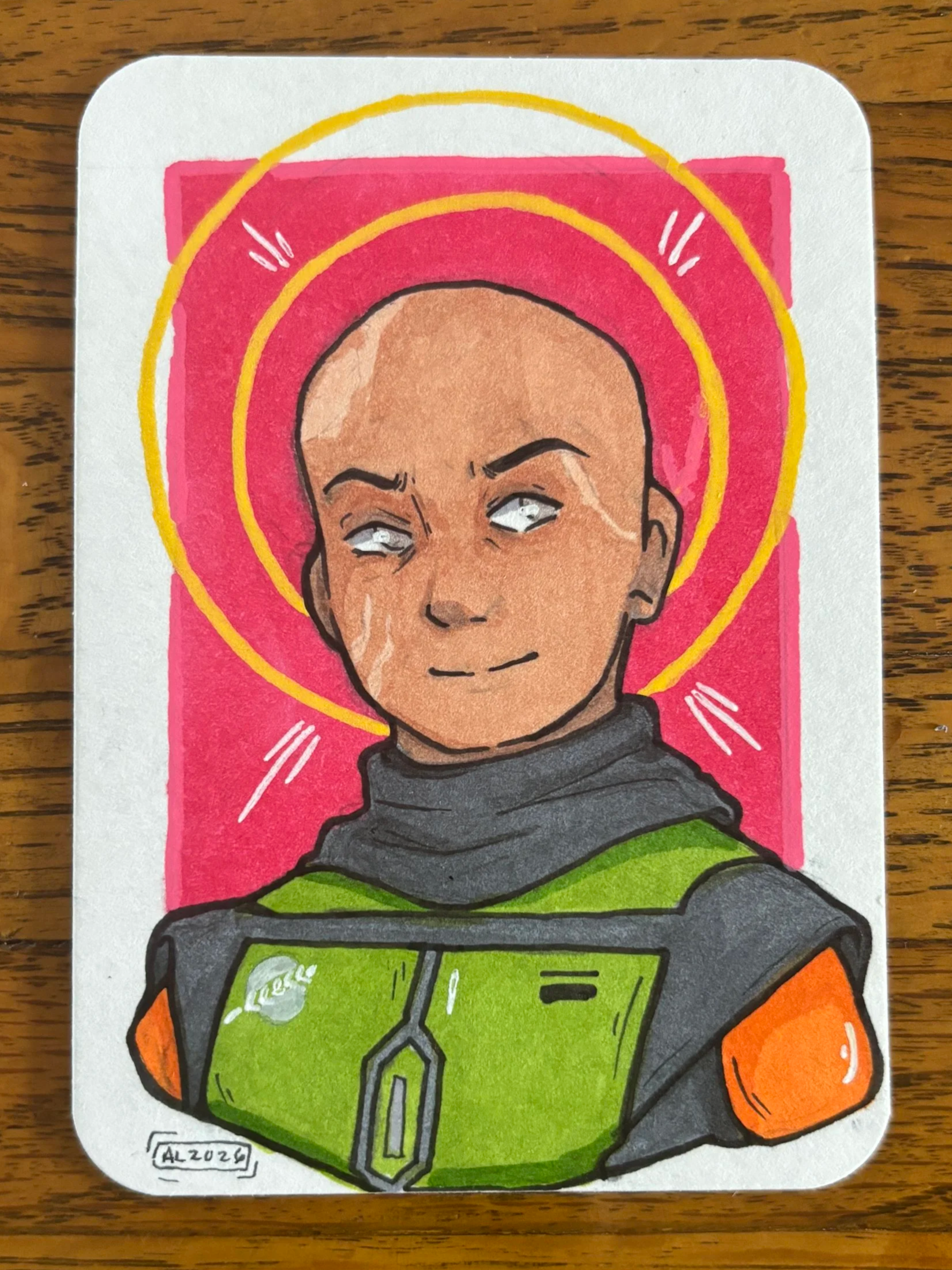 Daimyo Fett V2- Mini Card (Copy)