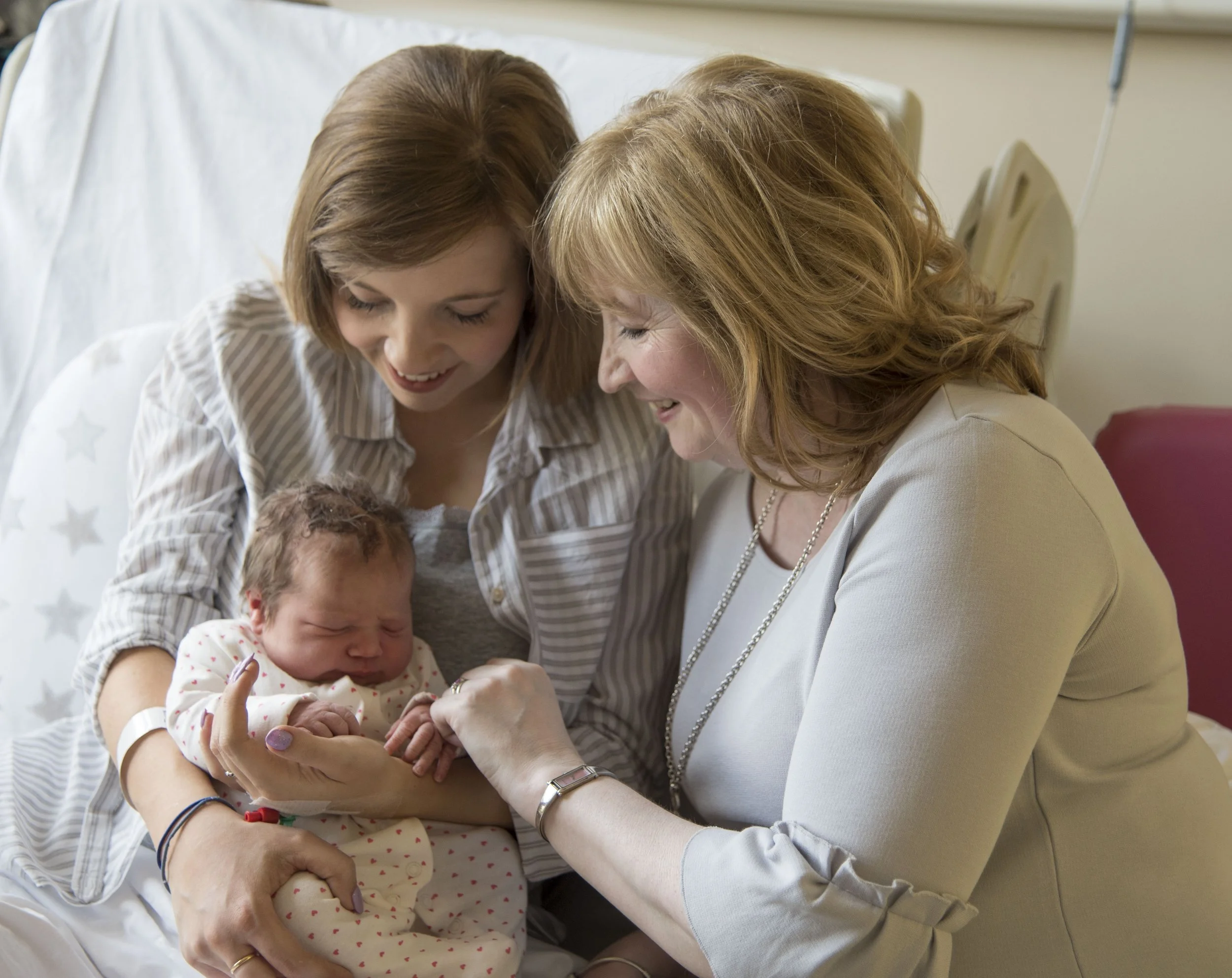 {Image: Grandma, Mom, and baby smiling in a hospital room.} Everything was going well, you knew what to expect, and then WHAM! This tiny human turned everything upside down. There's a new life in your life and you're experiencing a new season. What do you do now? 