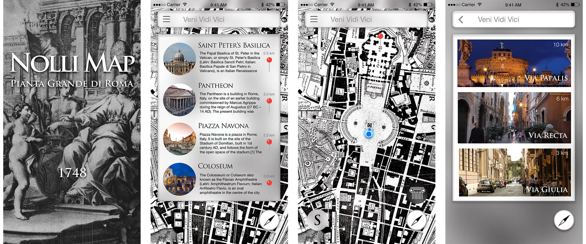 1st version of welcome page, nearby tab, pin on map and featured trails