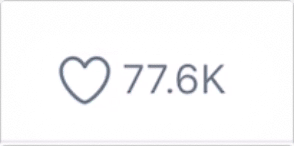 Twitter iOS like button