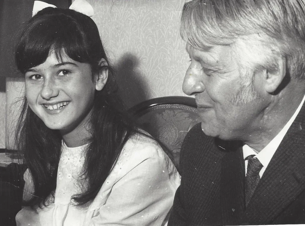 Barbro at presentation, 1966