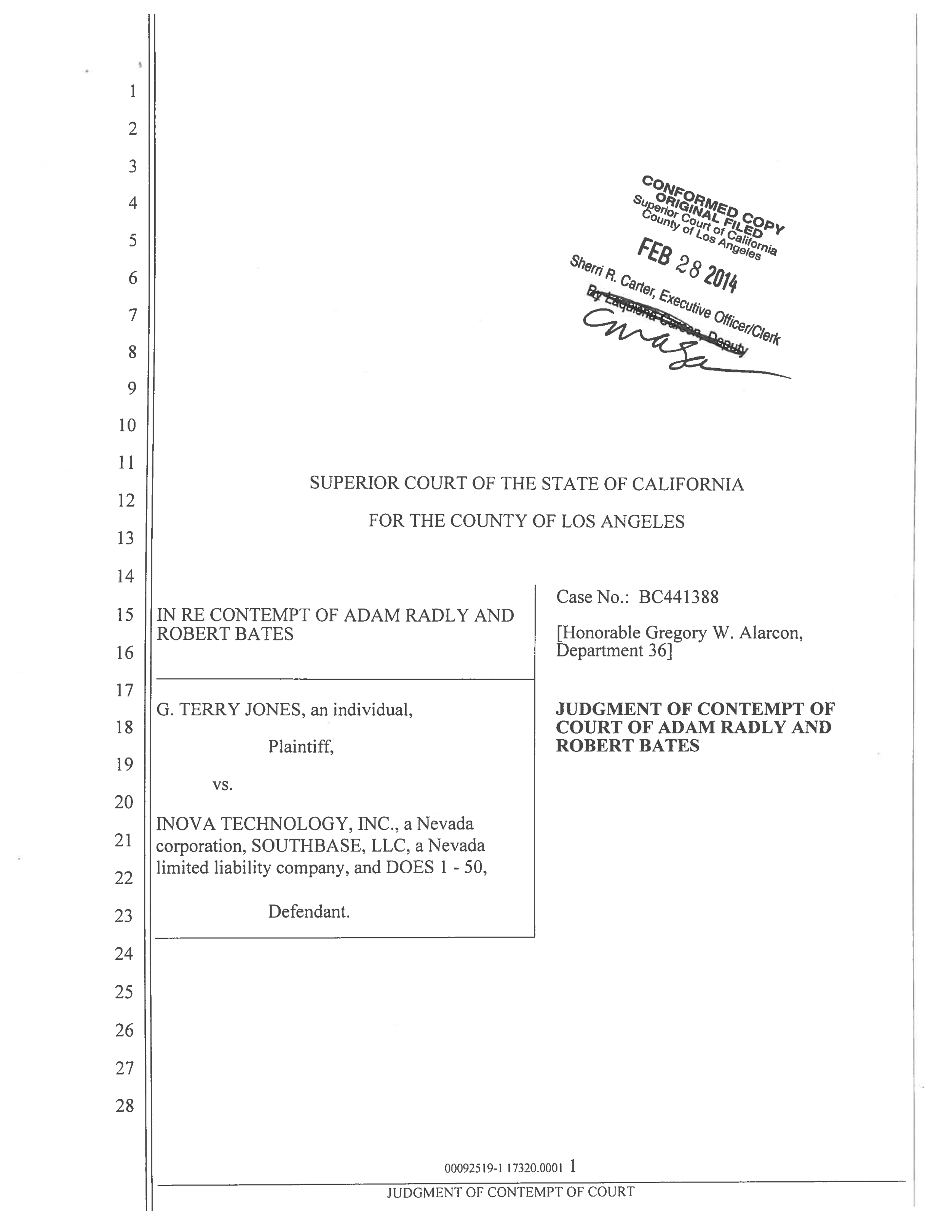 The Kneafsey Firm Successfully Prosecutes Contempt Trial Sending Defendants To Men's Central Jail