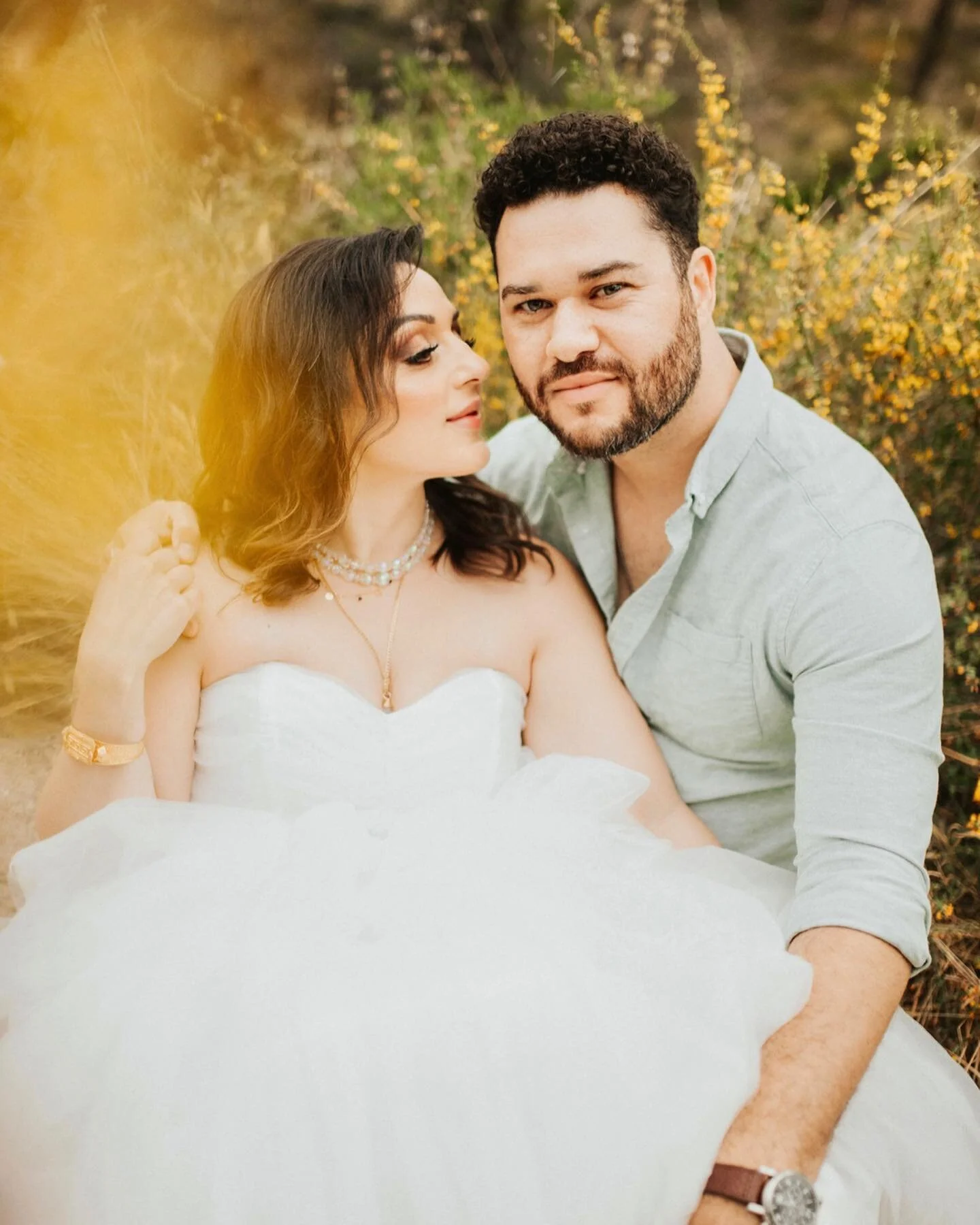 My little middle eastern heart exploded with this Lebanese bombshell @evolvewithtara and her Creole fianc&eacute; Sean. I have the best job in the world that leads me to meet such beautiful souls like these two. Also shout out to the Torrey pines par