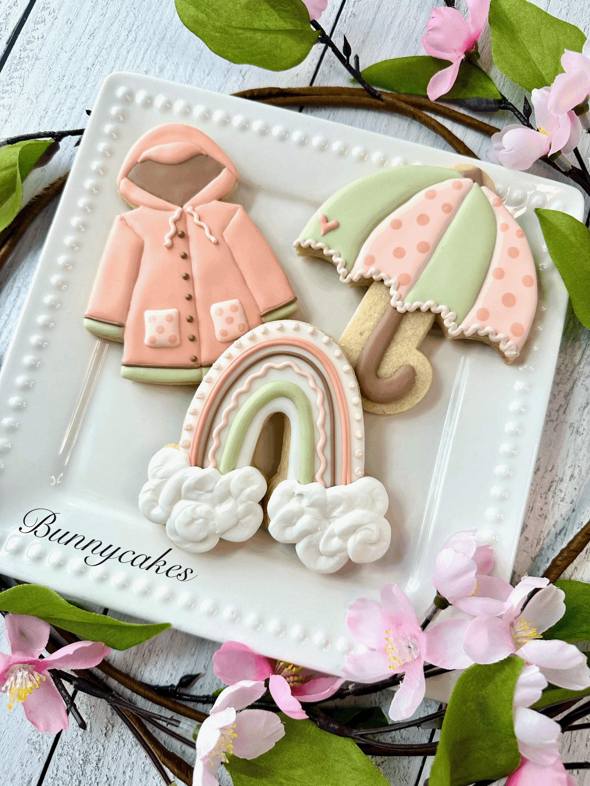 "April Showers" Cookies & Sip Class (Tuesday, April 14th from 6:00-8:00pm)
