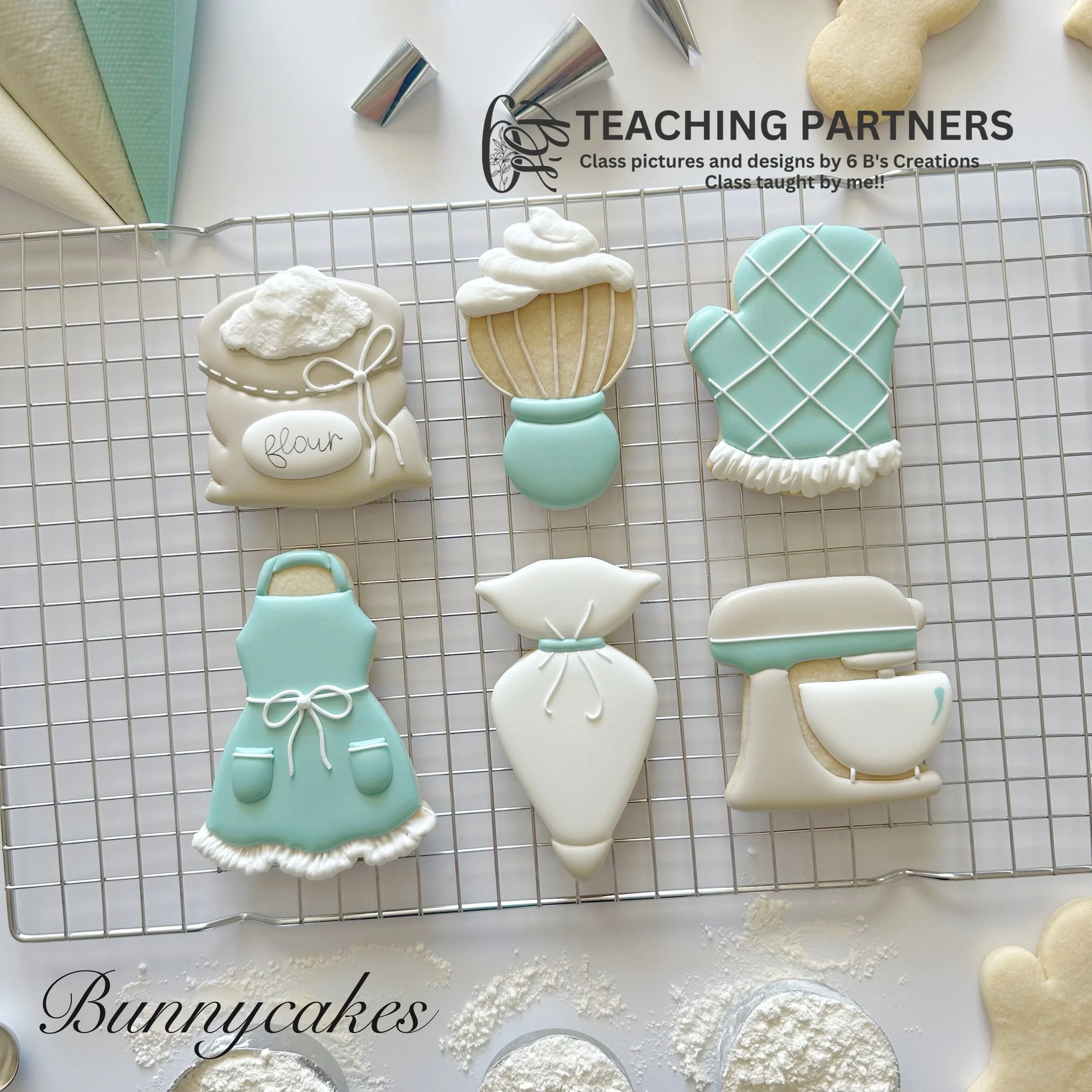 "Sweet Bakes" Beginner Cookie Class (Sunday, April 26th from 10:00-1:00pm)