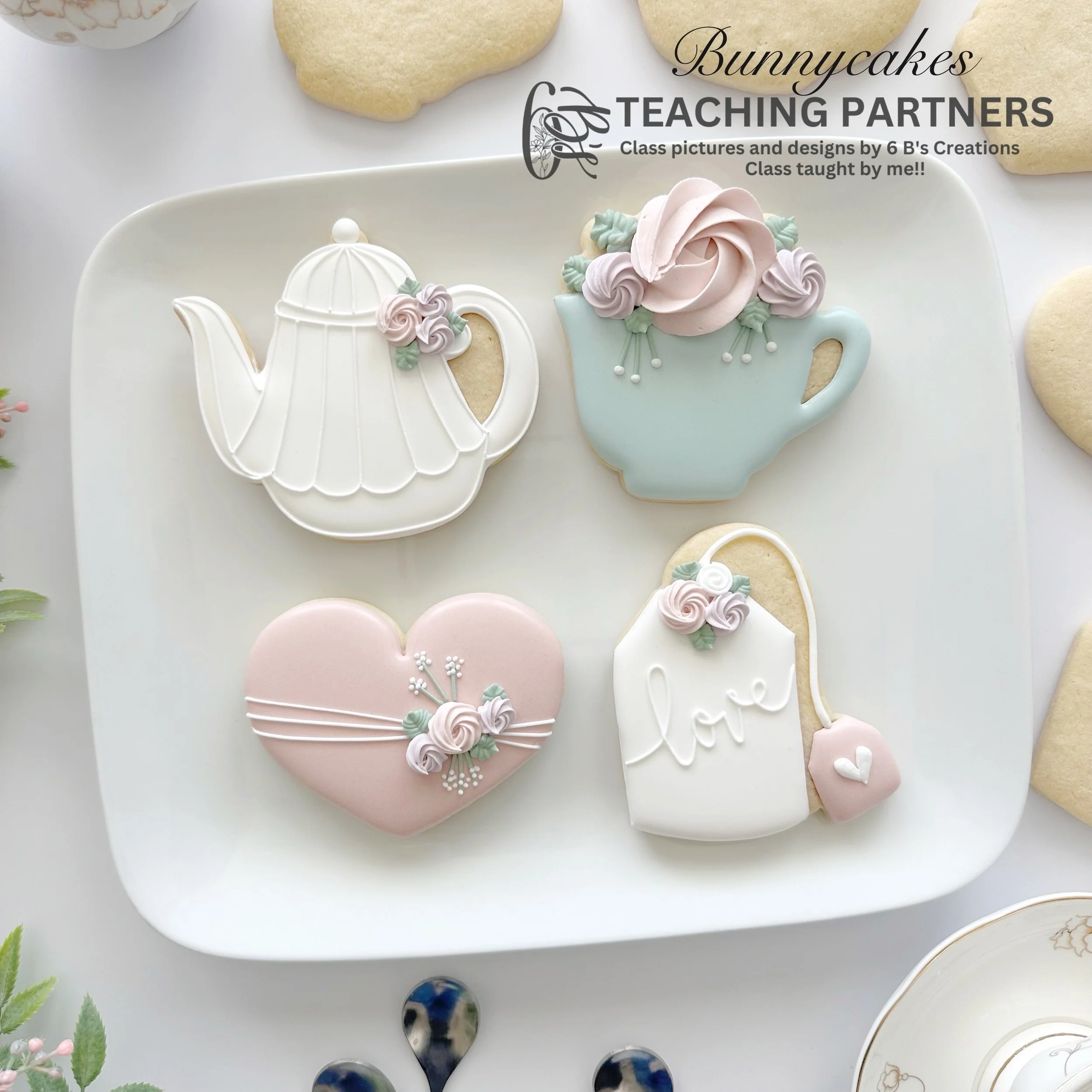 Mother's Day Tea & Brunch Cookie Class (Sunday, May 3rd from 11:00-1:30pm)
