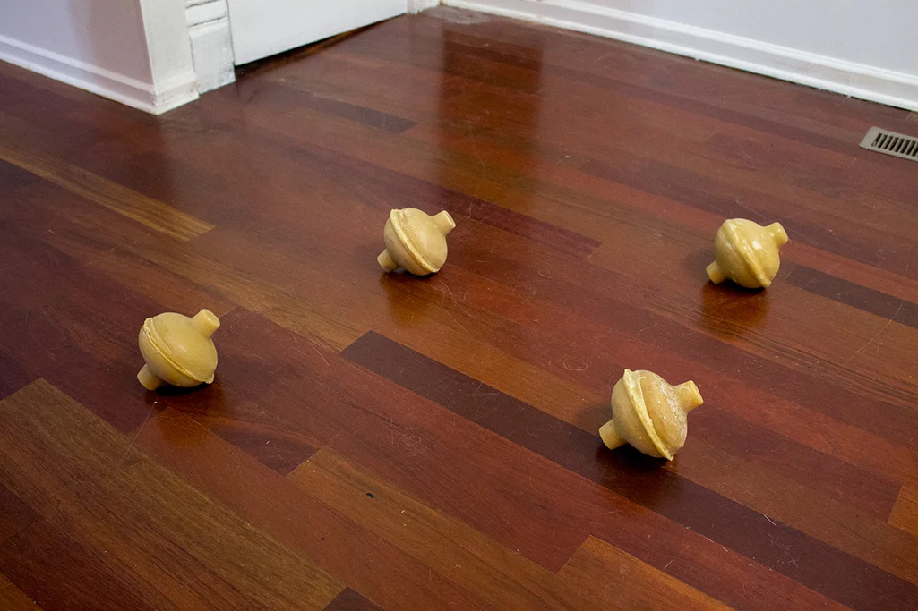 Untitled (Beeswax Plungers) , 2015 cast beeswax