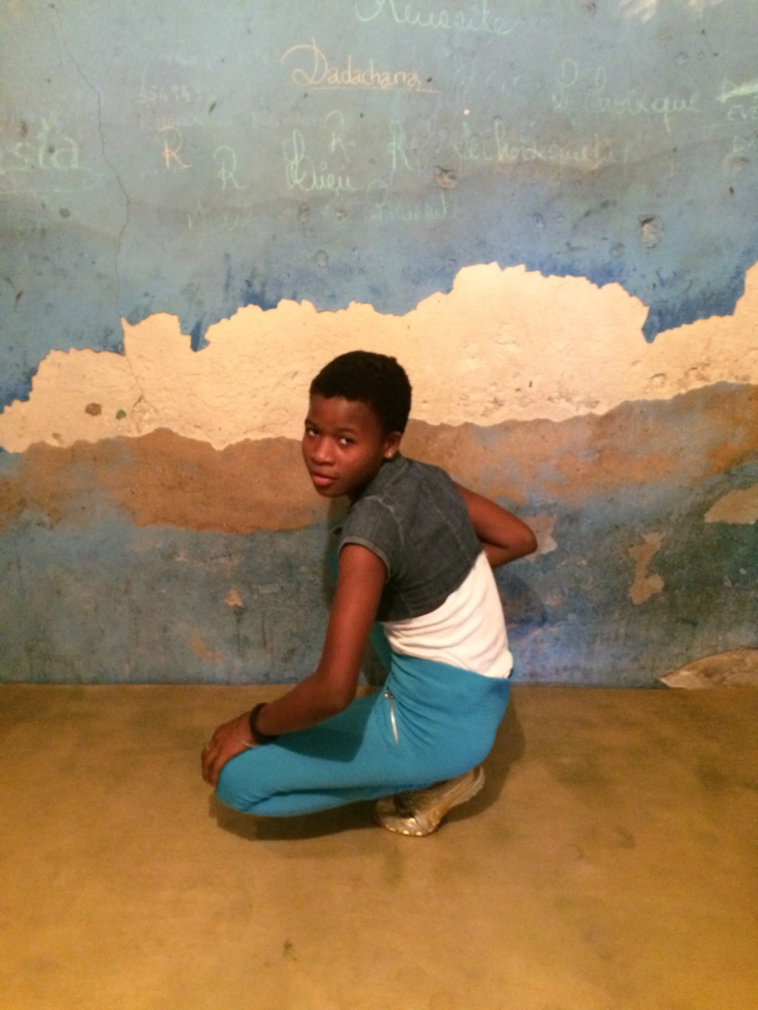  Portrait of participating rapper Atou Ivline. 