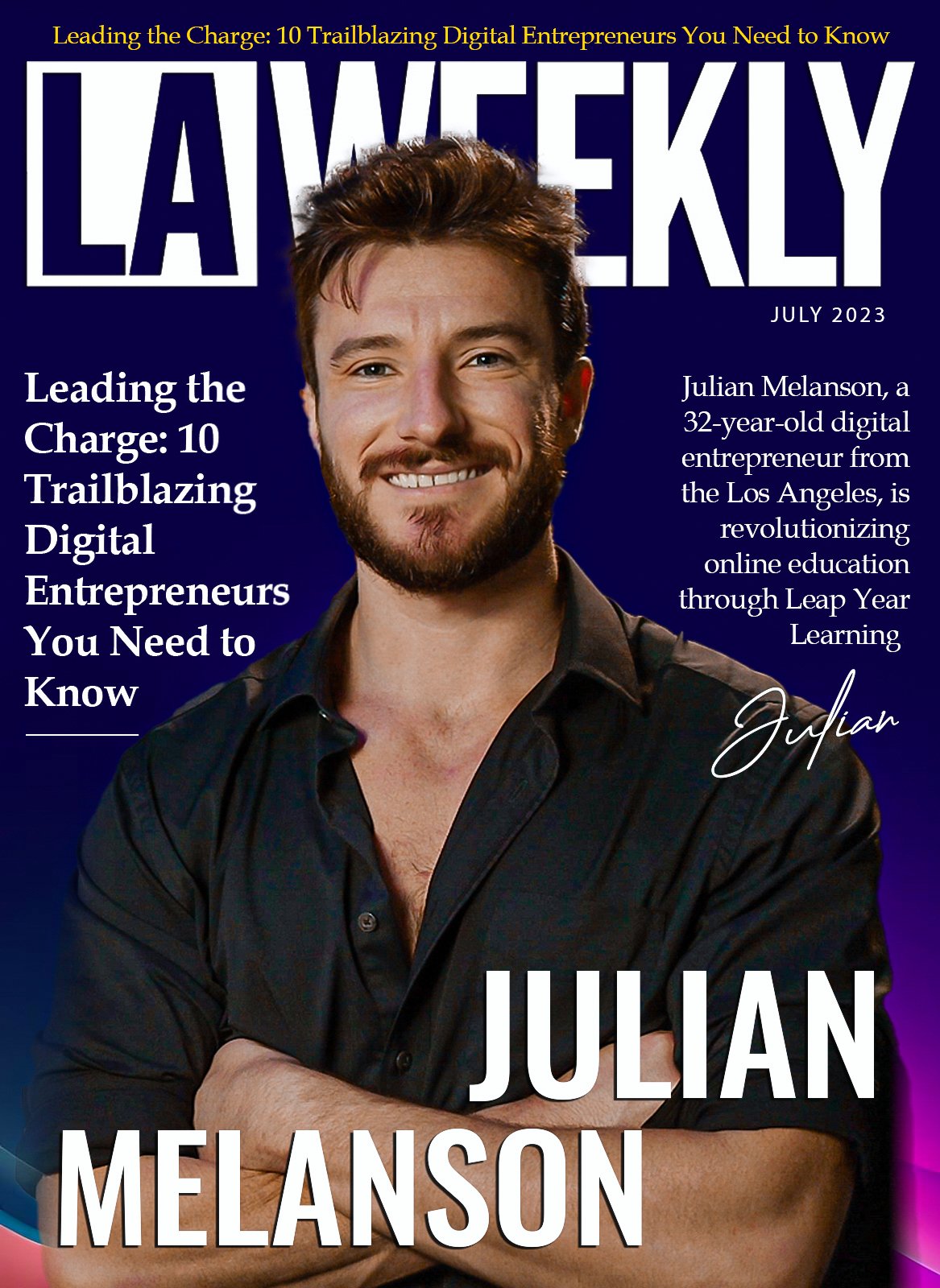 Julian Melanson Filmmaker Online Teacher Cover Image LA Weekly FINAL.jpg