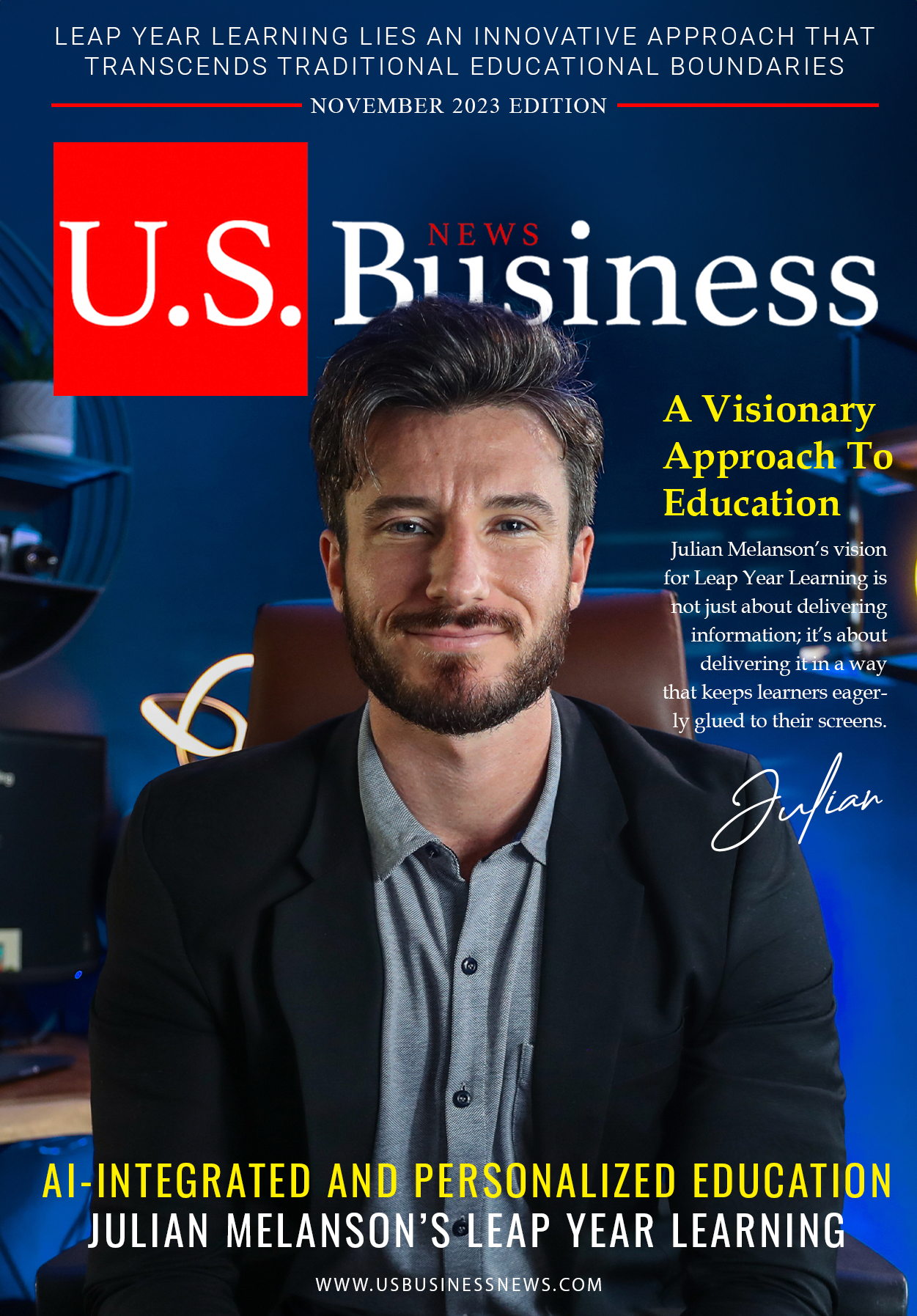 Julian Melanson Filmmaker Online Teacher Cover Image US Business FINAL.PNG