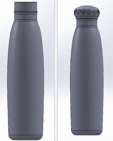 Stay hydrated with a hygienic bottle
