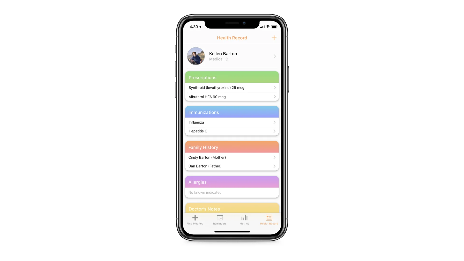 health record