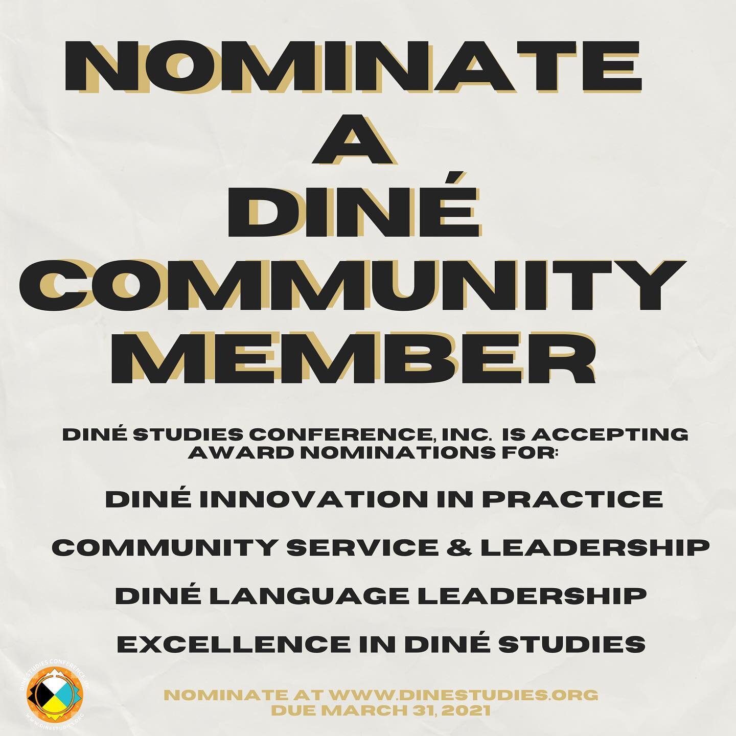 To submit a nomination, go to the link in our bio. Or visit www.dinestudies.org!