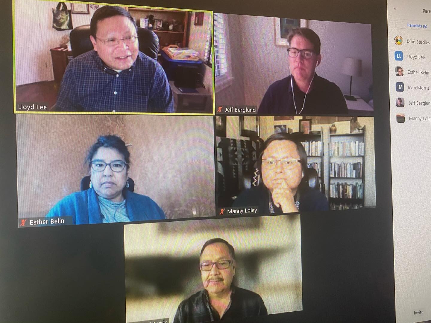 Round table on the Din&eacute; Reader is on live! Come check it out on Facebook Live!