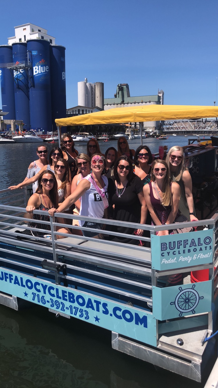 Patronise bleg meddelelse Bachelorette & Bachelor Party Boat on the Buffalo Waterfront — Buffalo  CycleBoats - Pedal Boat Tours