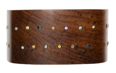 MCL Sapphire & Wood Bangle