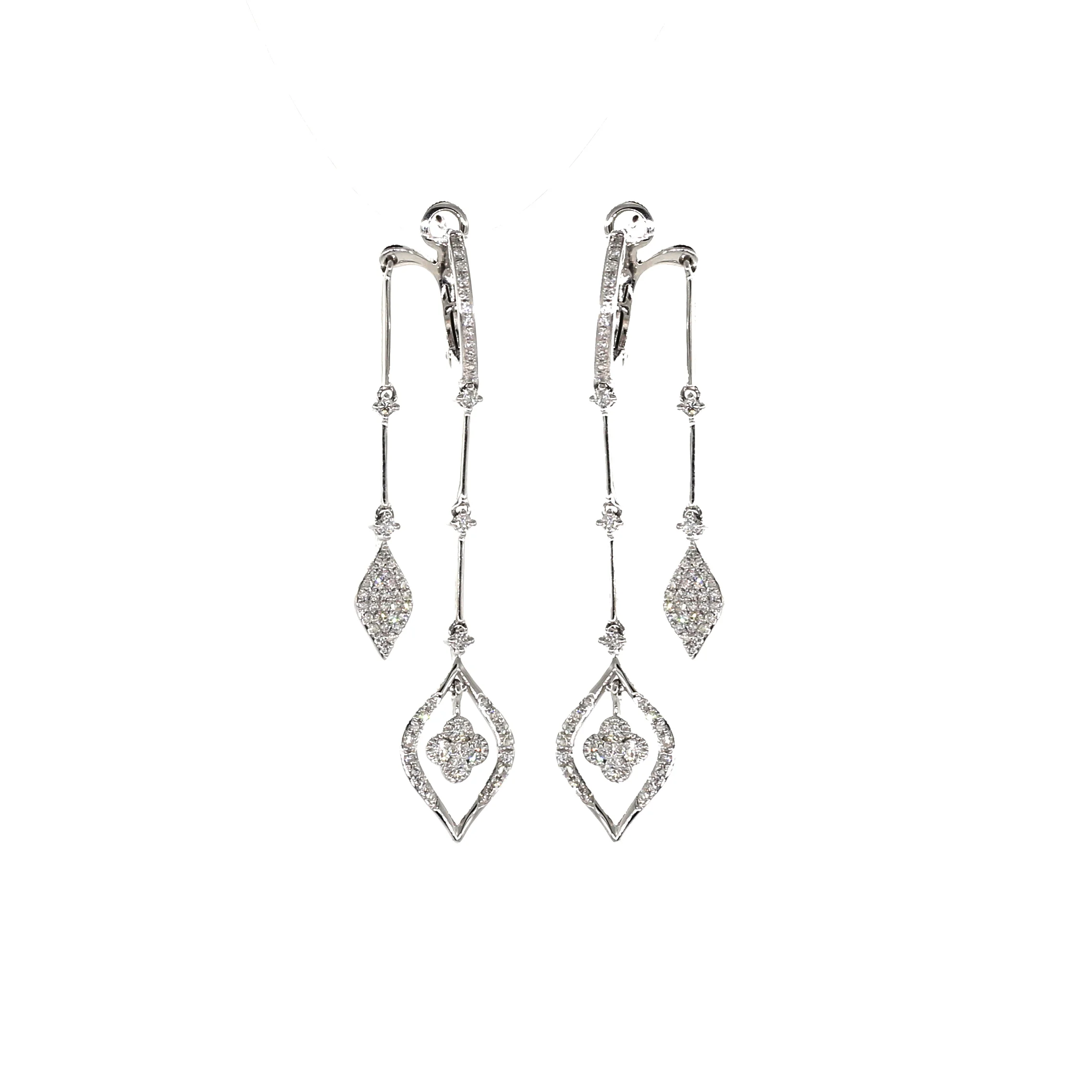 Diamond and White Gold Chandelier Earring.jpg