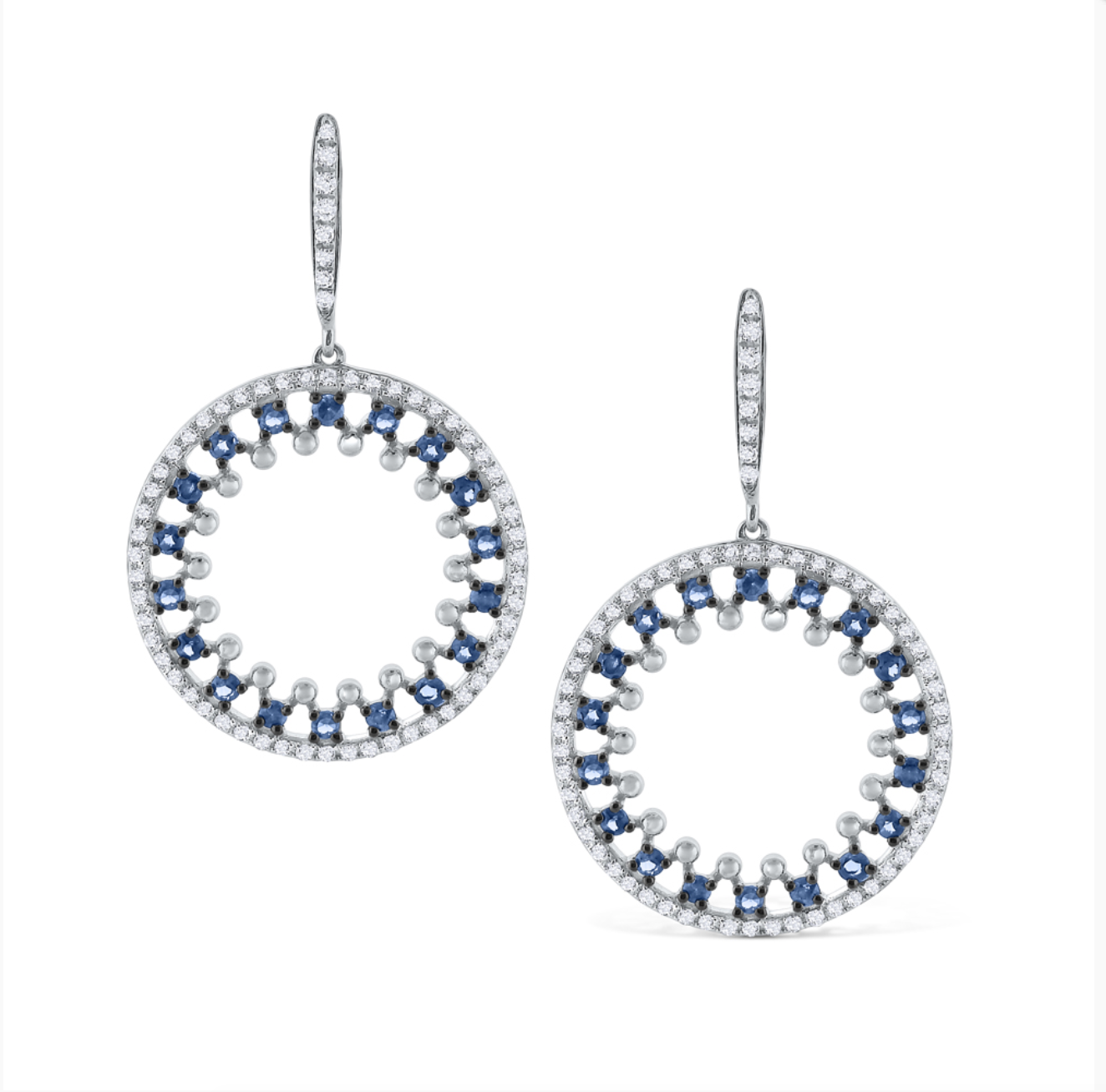 Sapphire Diamond Circle Statement Earring.png