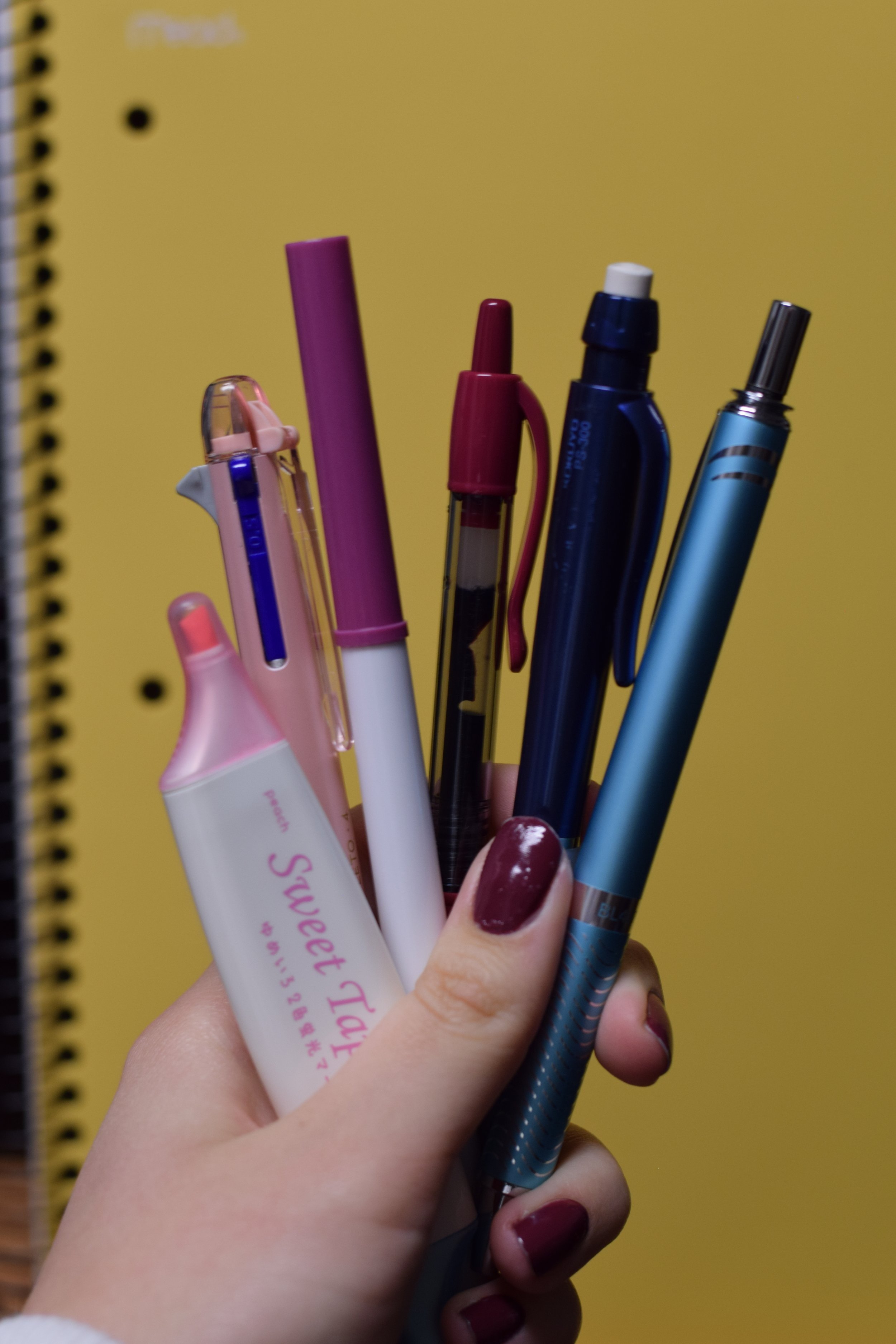 FAVORITE PENS TO USE IN MY PLANNER  PENS, PENCILS, MARKERS & HIGLIGHTERS 