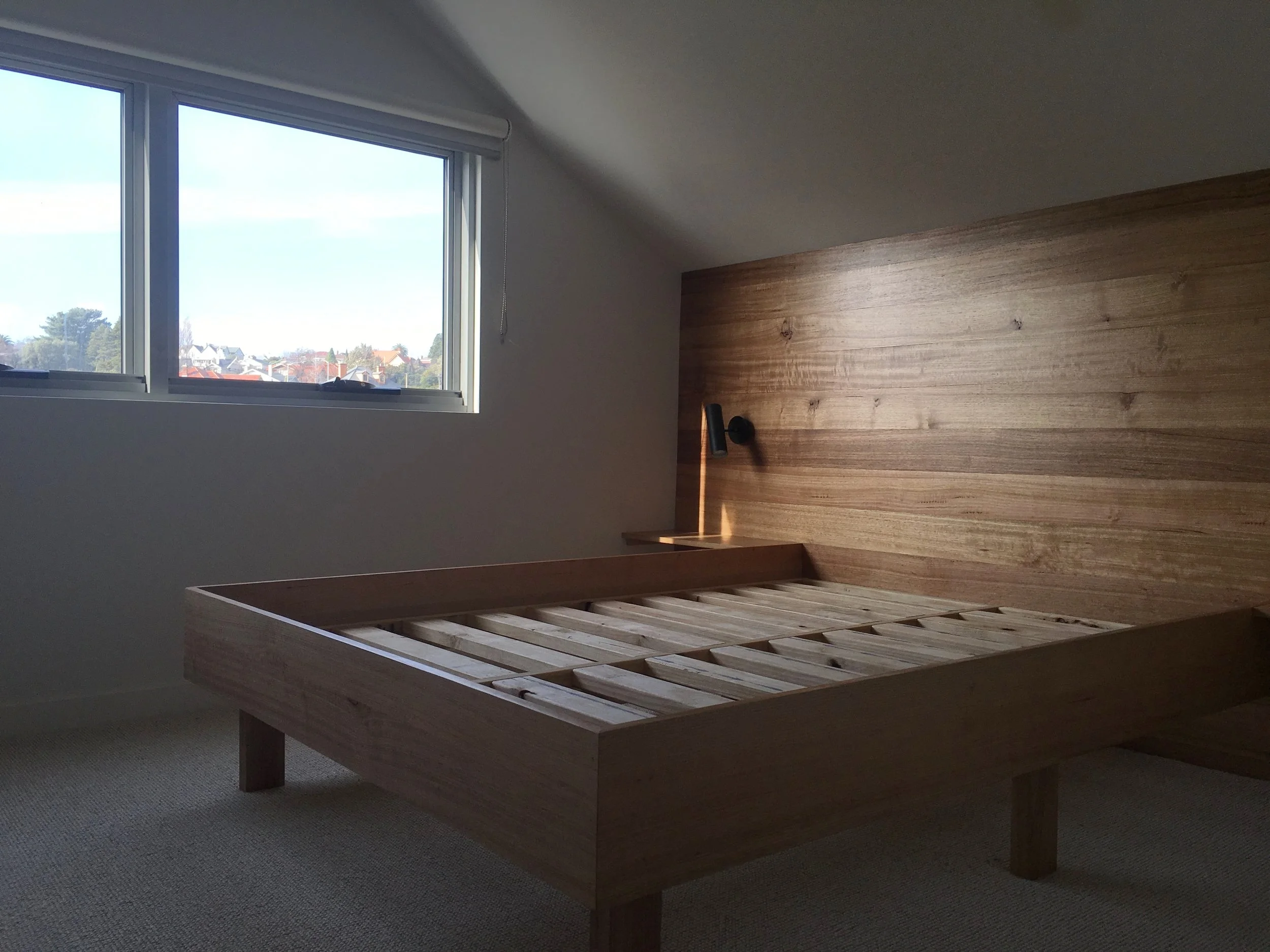 Custom-made bed frame