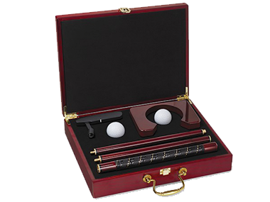 An executive putter set in it's own case for the golfer you know.
