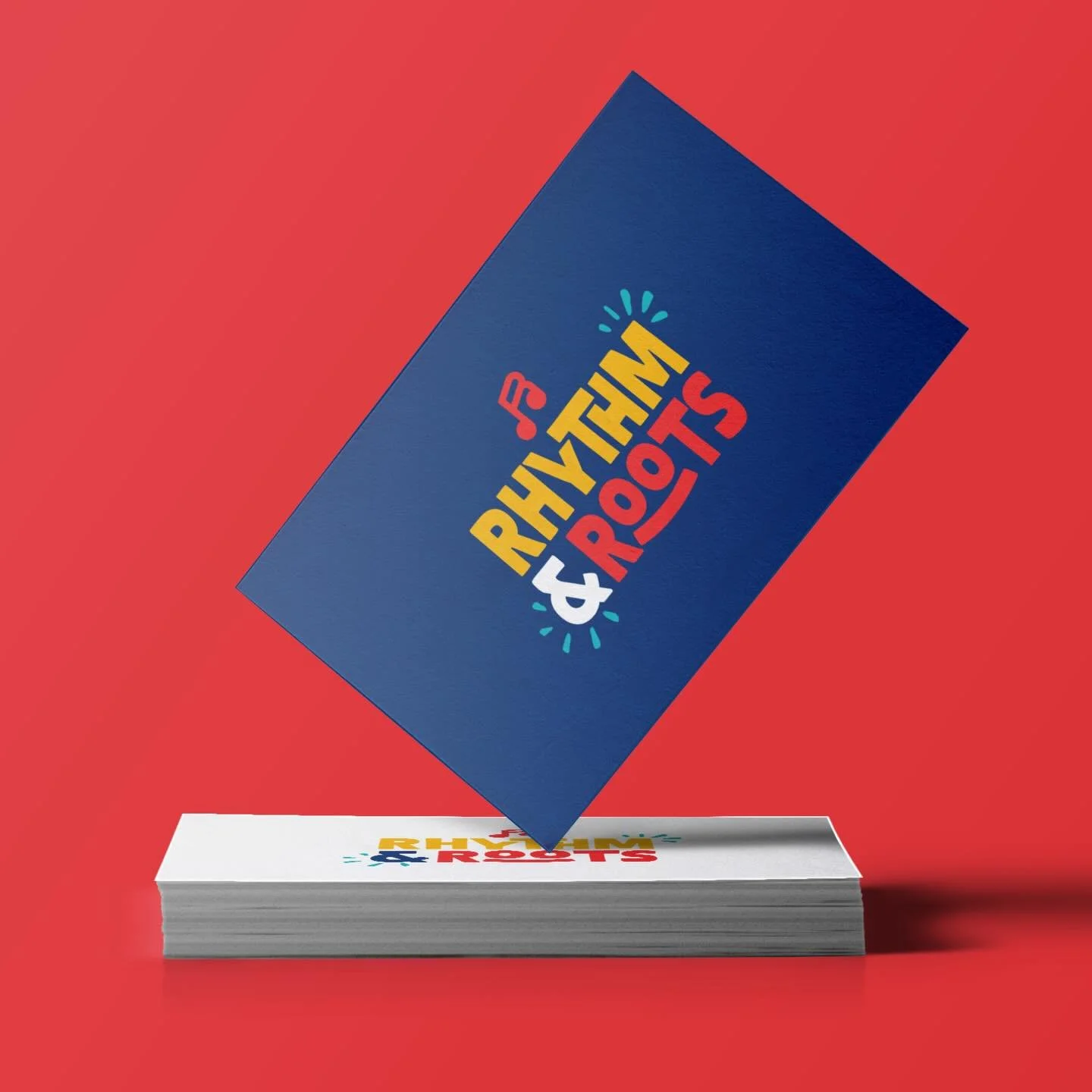 Continuing my round-up of design work&hellip; logo created for Rhythm &amp; Roots; a cultural music project in the North East. #design #logo #branding #logodesign #creative freelance