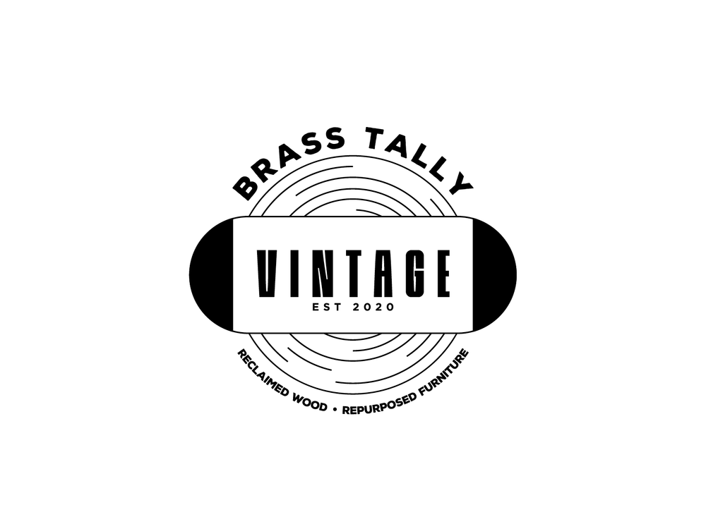 Brass Tally Vintage Logo