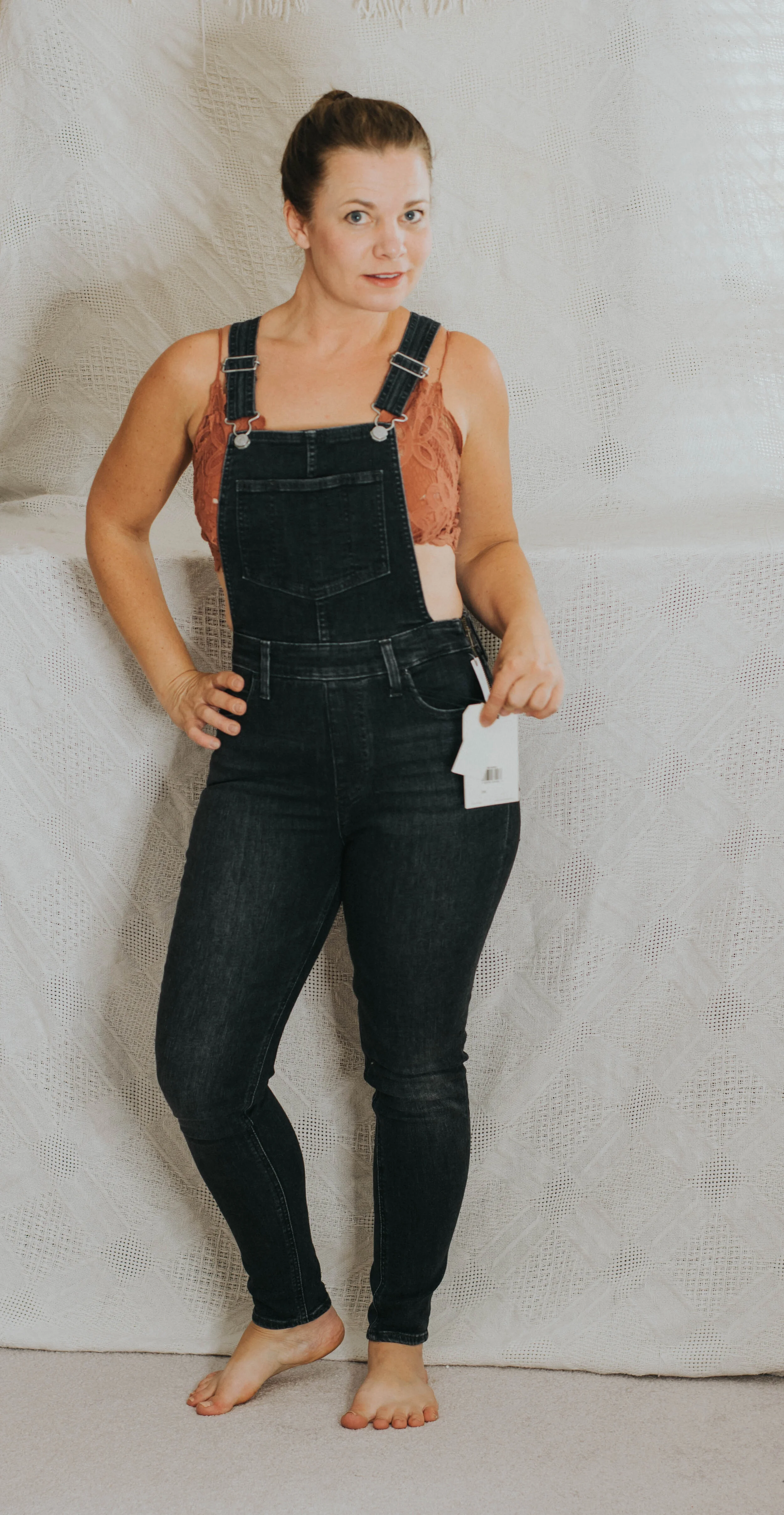 levi's skinny overalls over and out