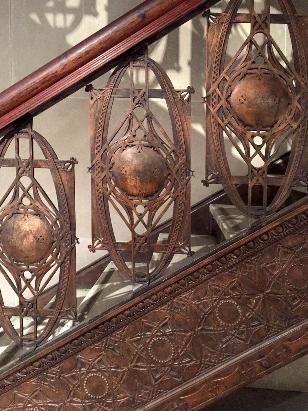  A Stair Hall from the Chicago Stock Exchange by Louis Sullivan