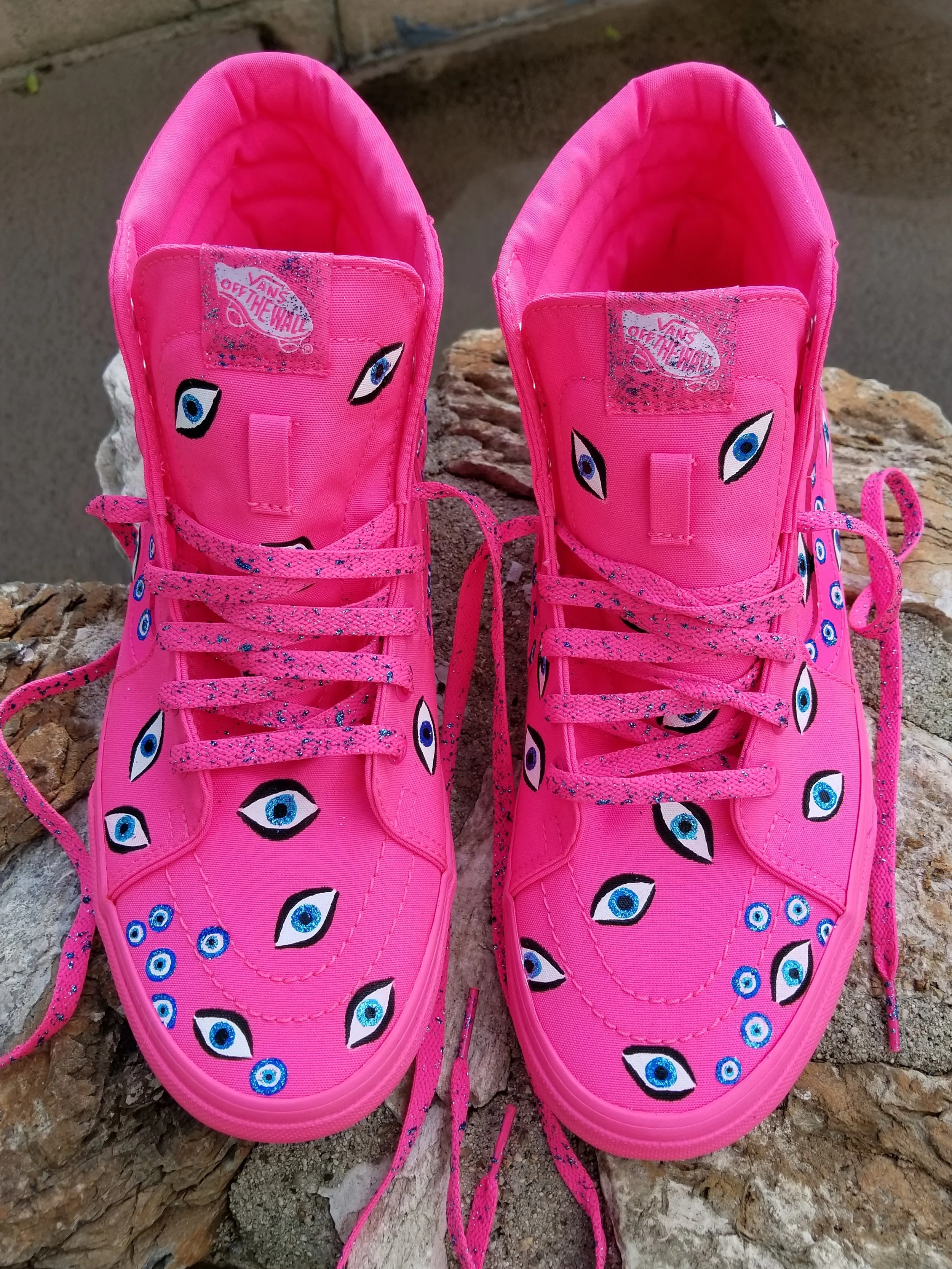 "Evil Eye Sk8 Hi"