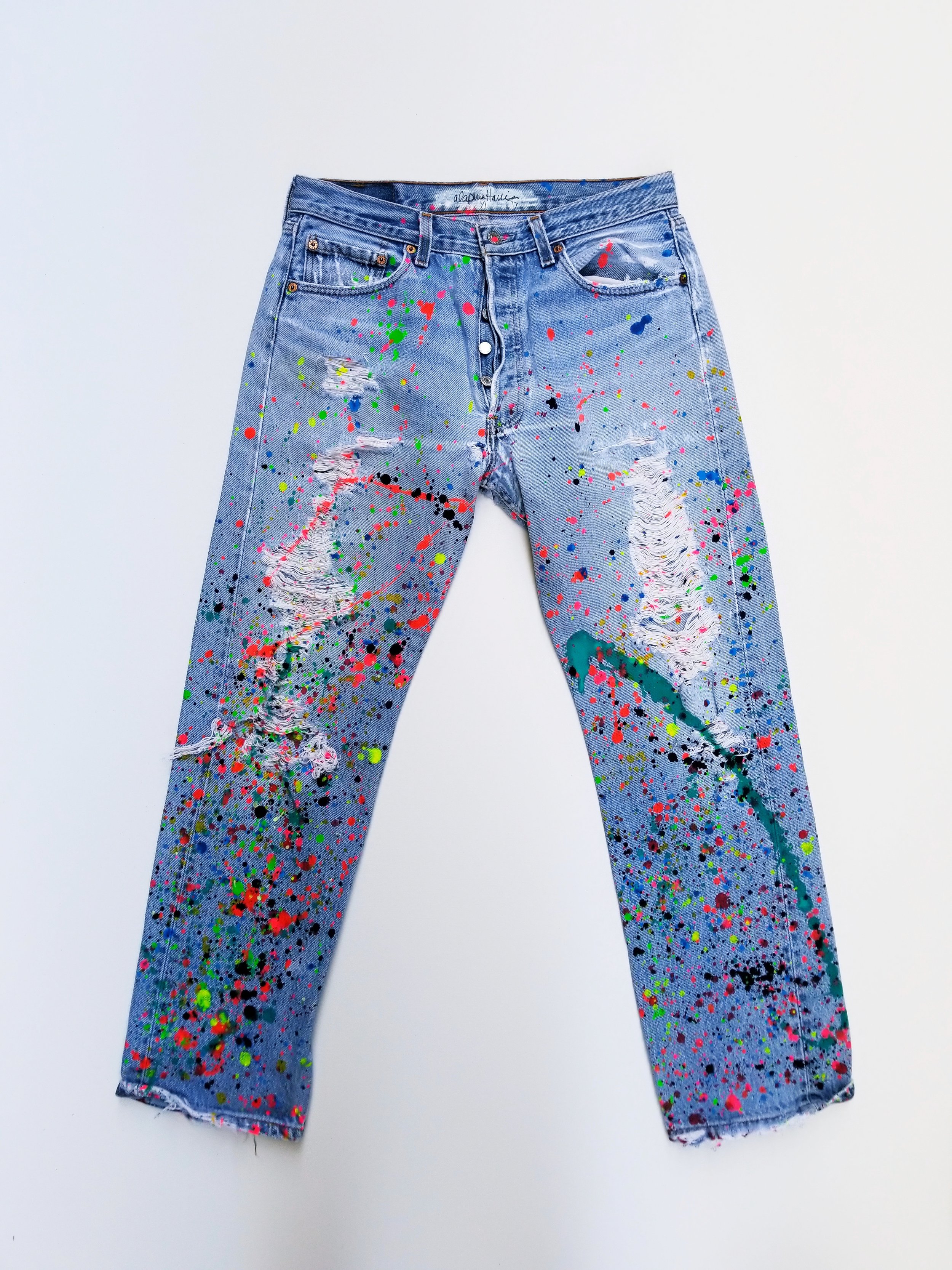 "The Matter Splatter" Jeans