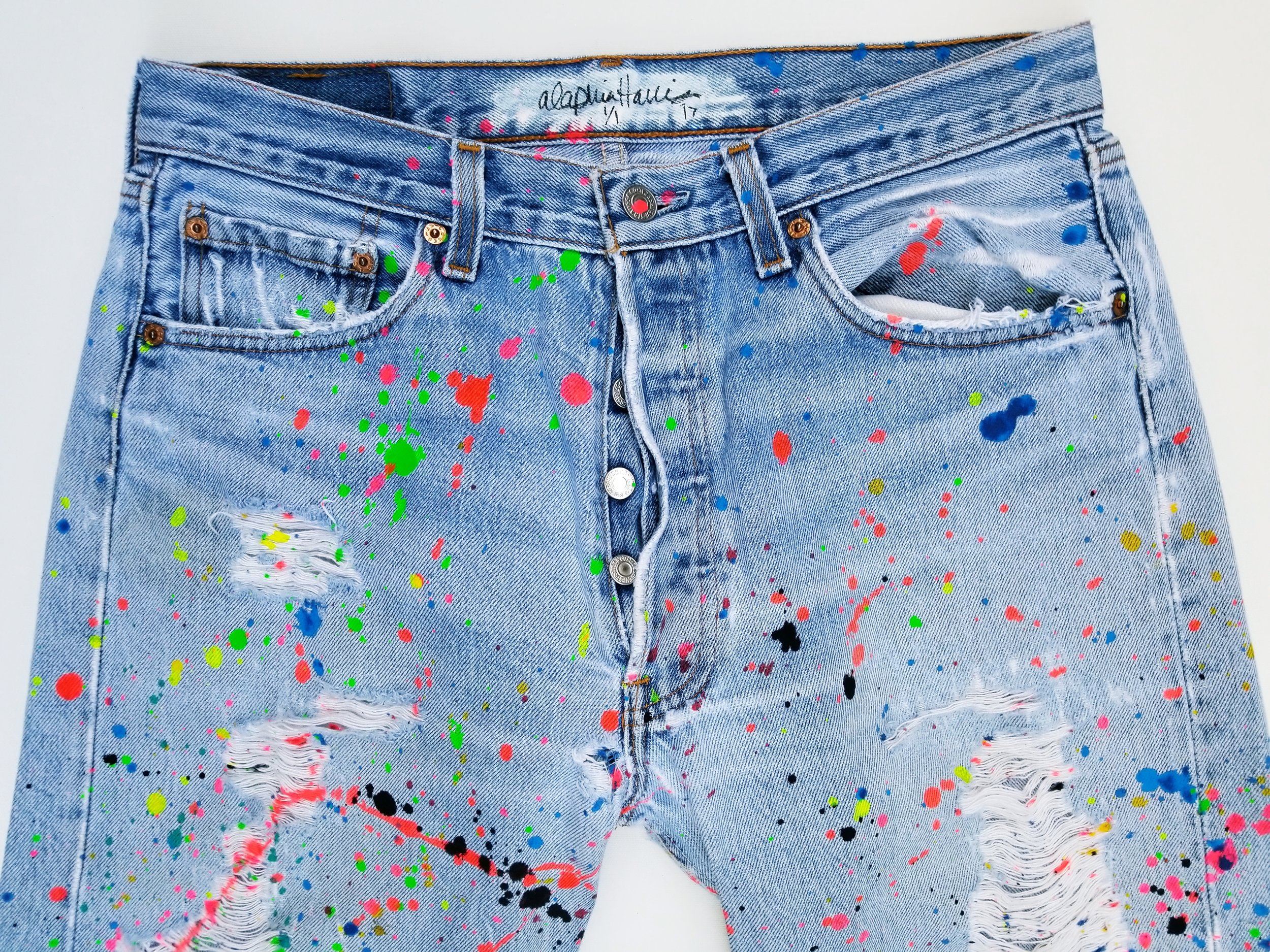 "The Matter Splatter"Jeans